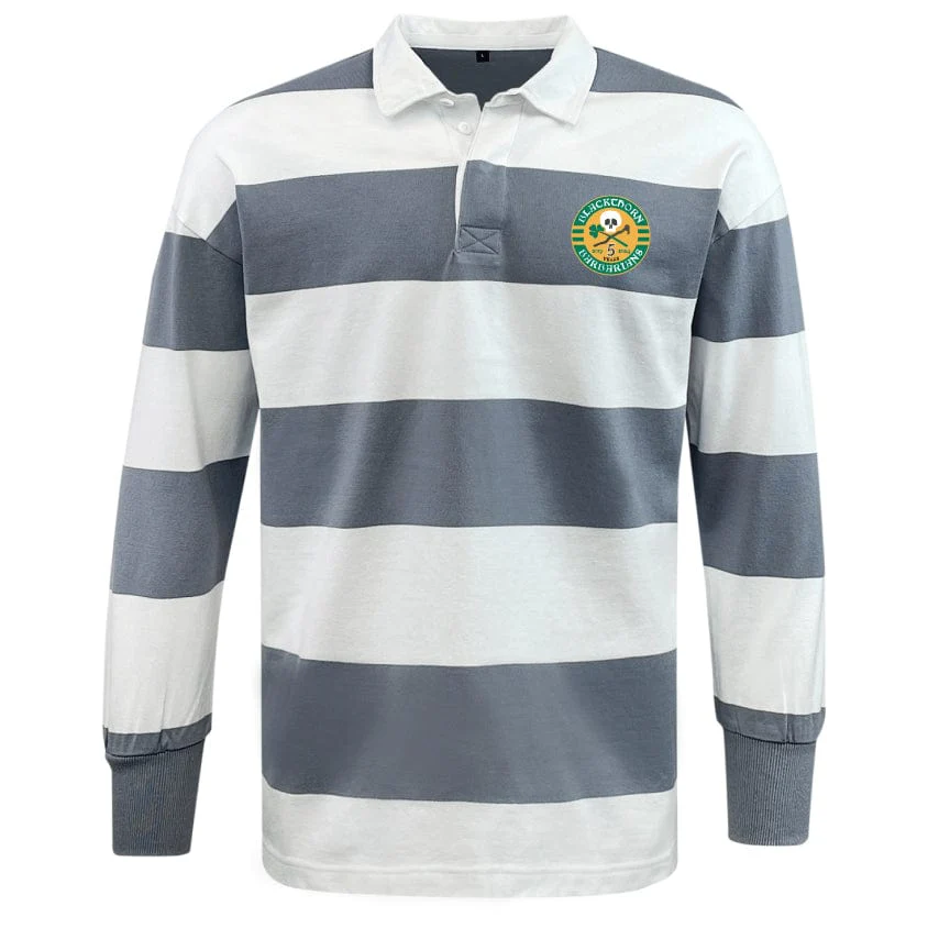 Blackthorn Barbarians Inclusive Rugby Classic Long Sleeve Hooped Rugby Jersey