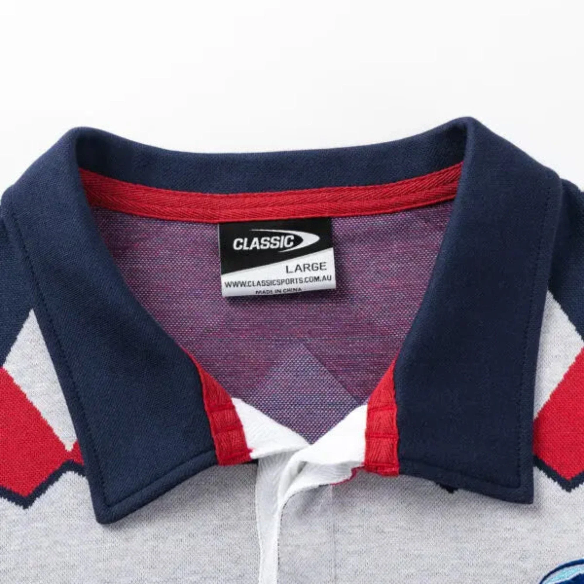 Limited Edition Blues Super Rugby 25/26 Retro Jersey by Classic Sportswear - Image 3