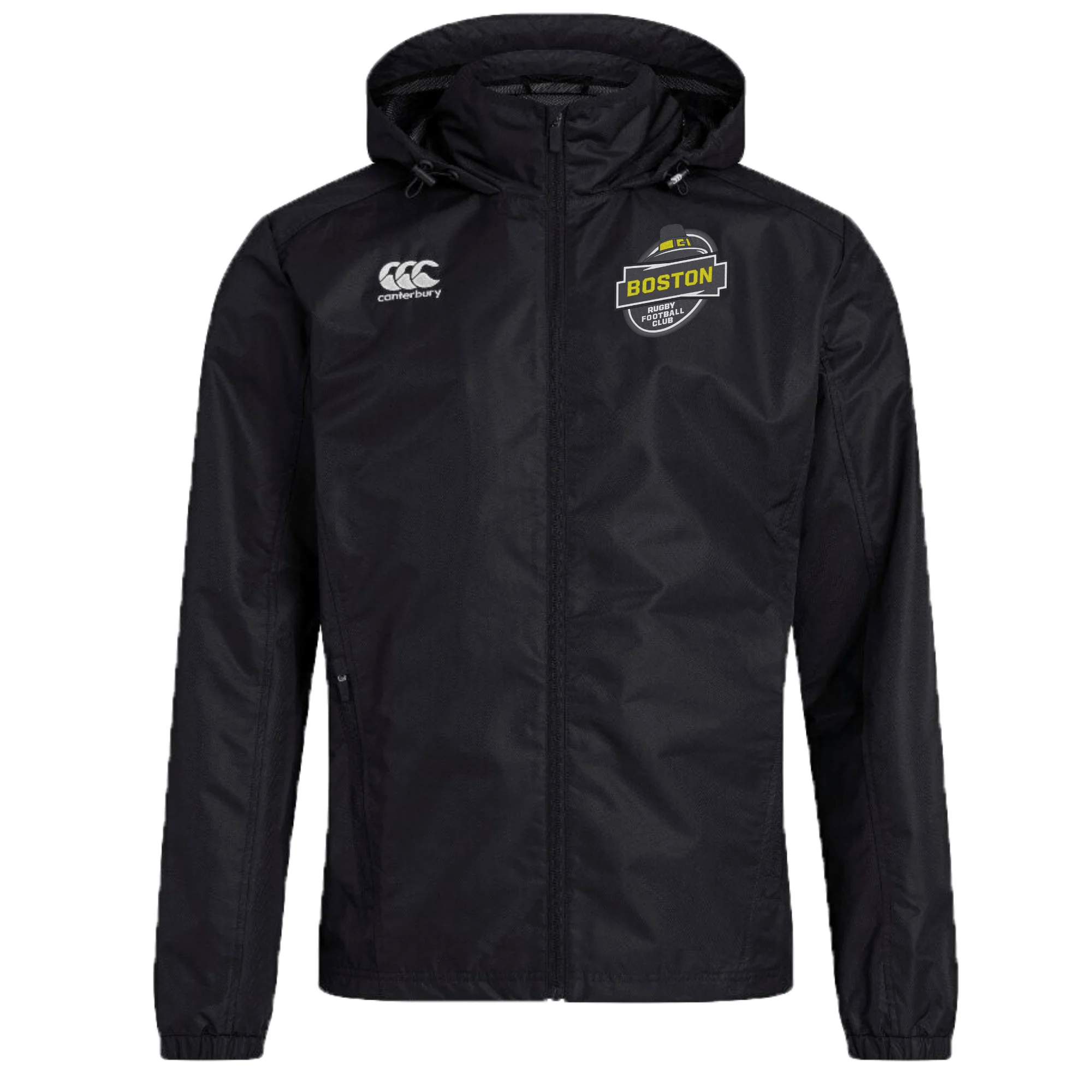 Boston RFC Club Vaposhield Full Zip Rain Jacket by Canterbury