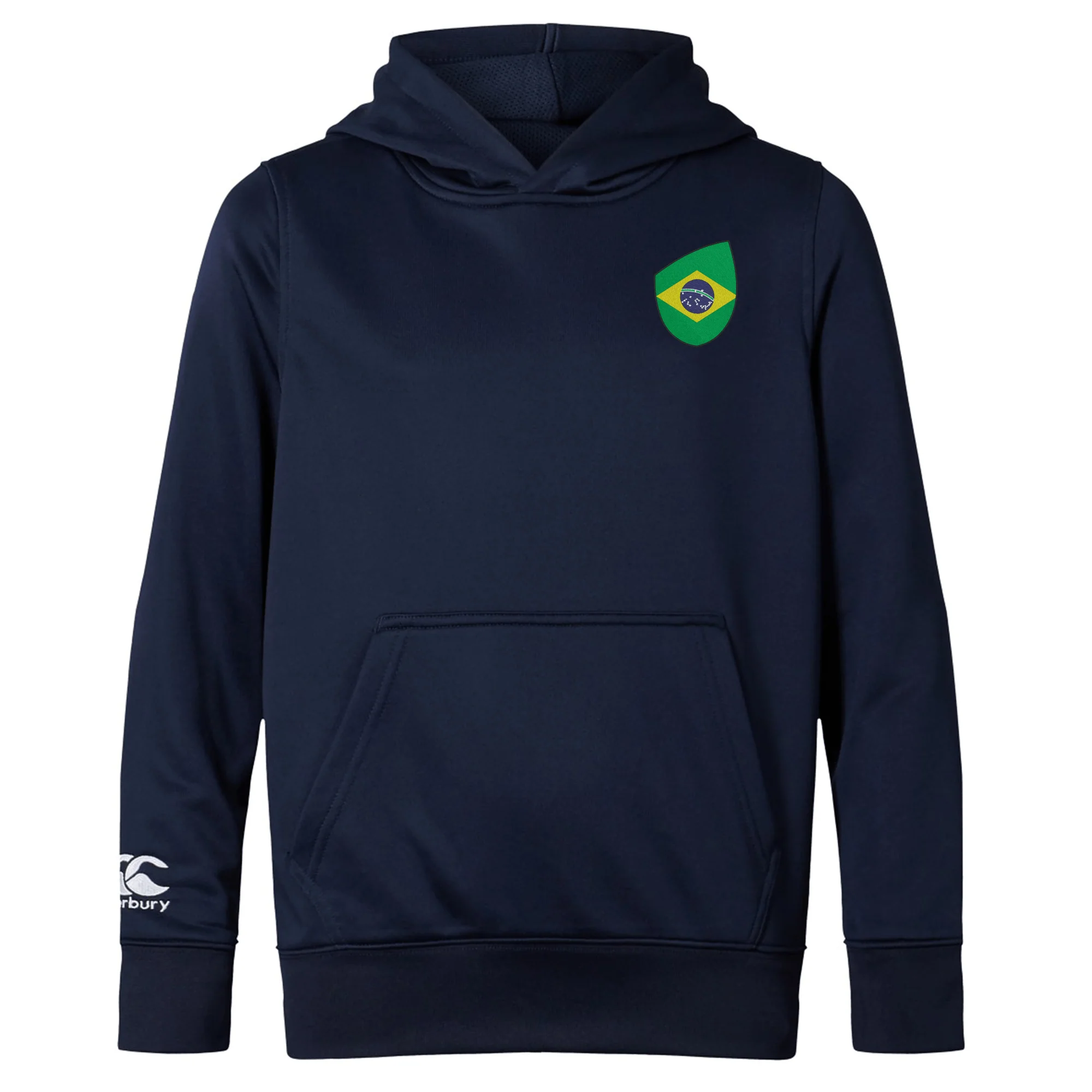 Brazil Shield Club Lightweight Hoodie - Image 2