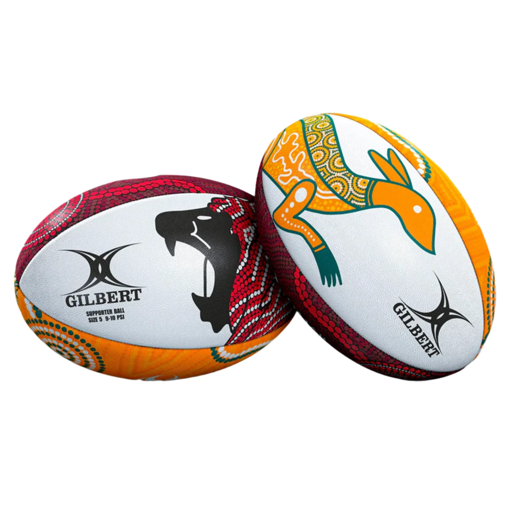 British and Irish Lions Series 2025 Supporter Ball by Gilbert - Image 4