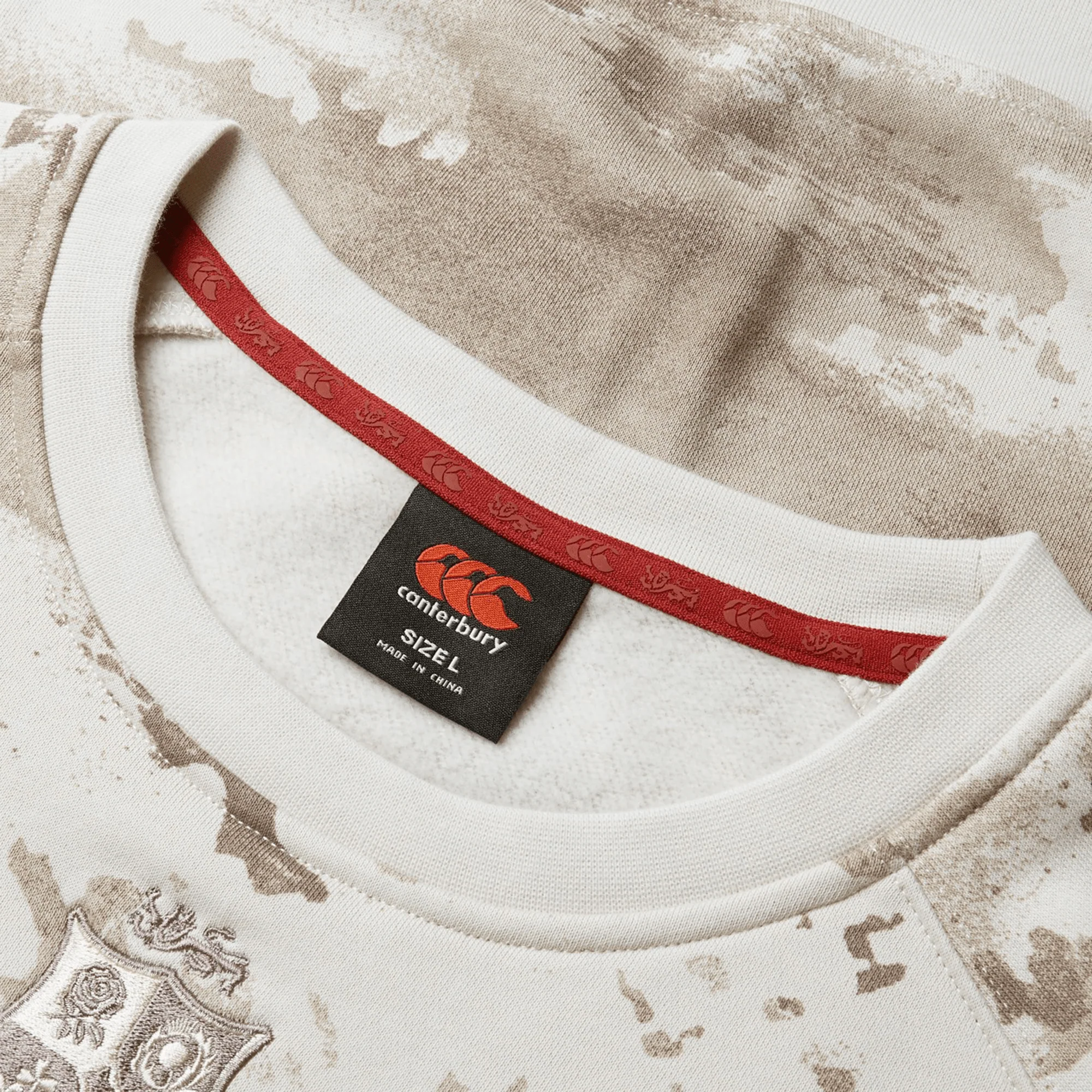 British & Irish Lions 25 Camo Crew Sweatshirt by Canterbury - Image 3