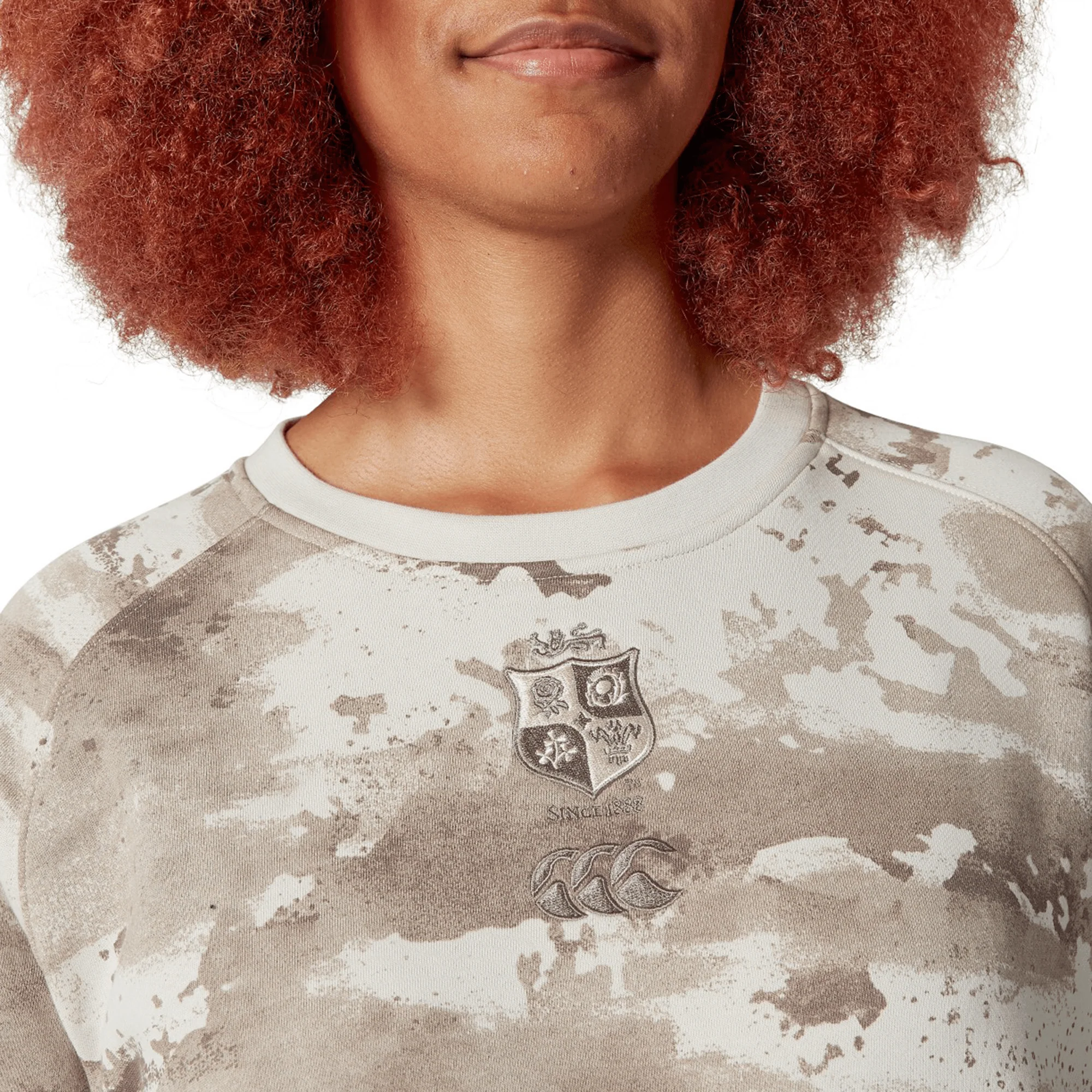 British & Irish Lions 25 Camo Crew Sweatshirt by Canterbury - Image 5