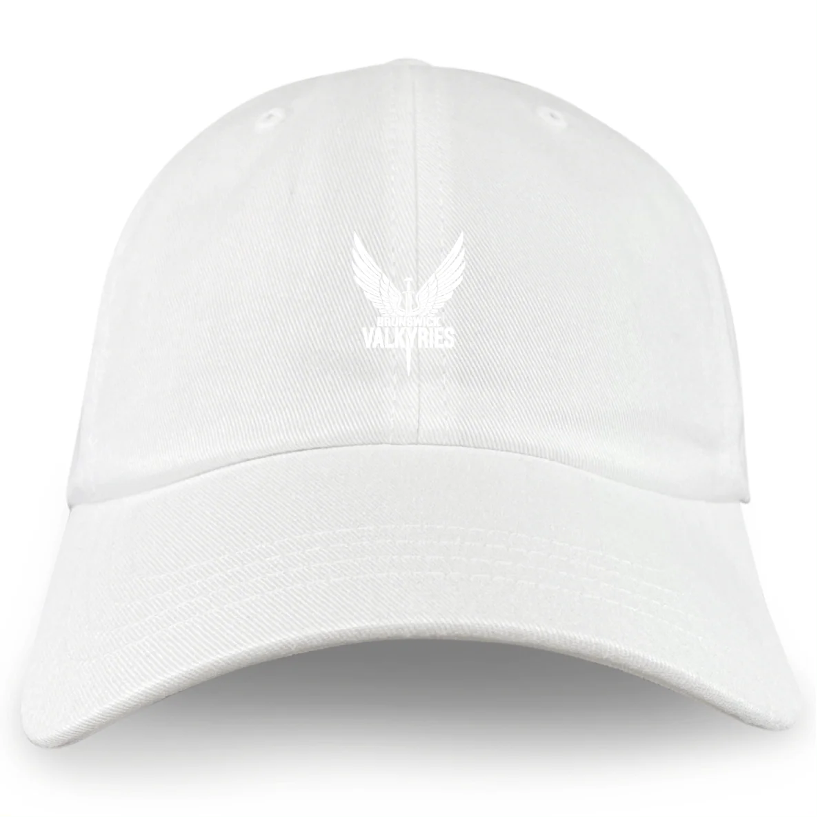 Brunswick Valkyries Adult Low-Profile Cotton Twill Dad Cap - Image 3