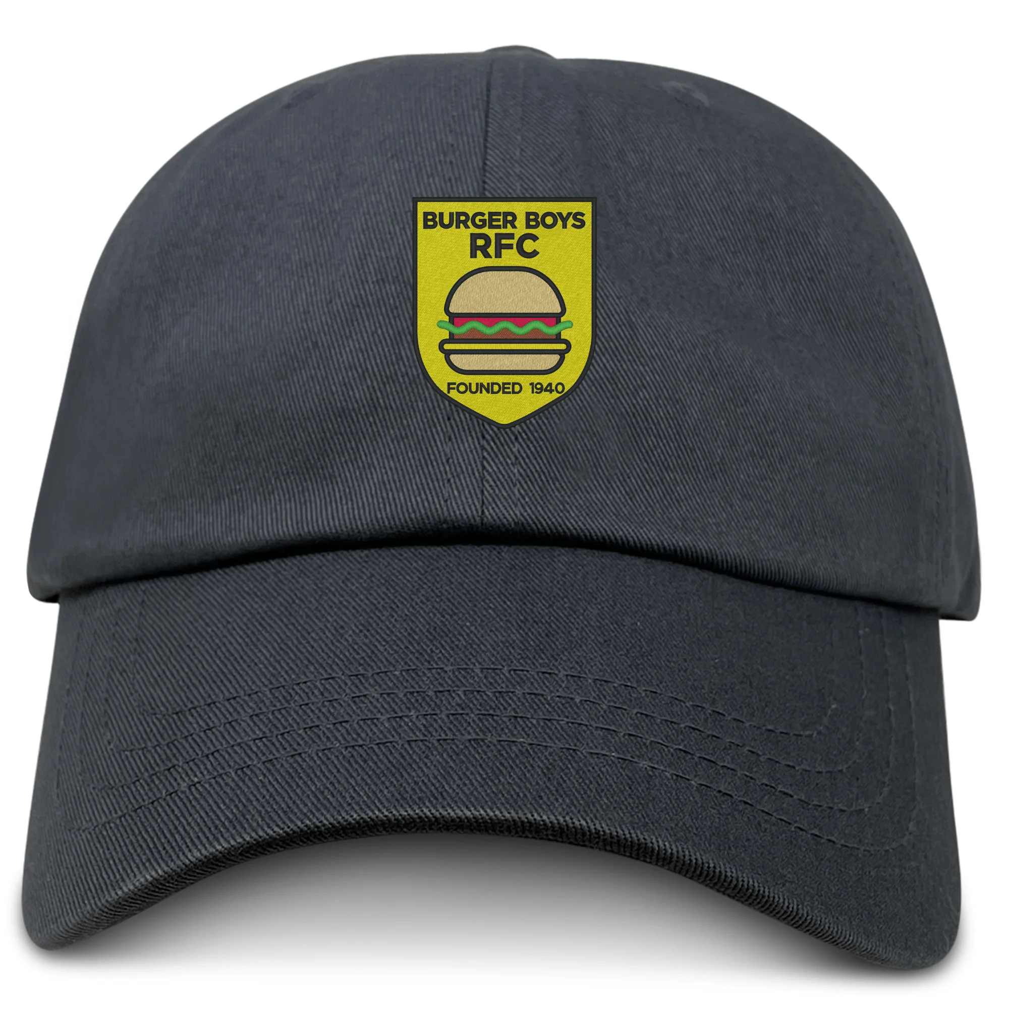 Burger Boys RFC Adult Low-Profile Cotton Twill Dad Cap - Image 3
