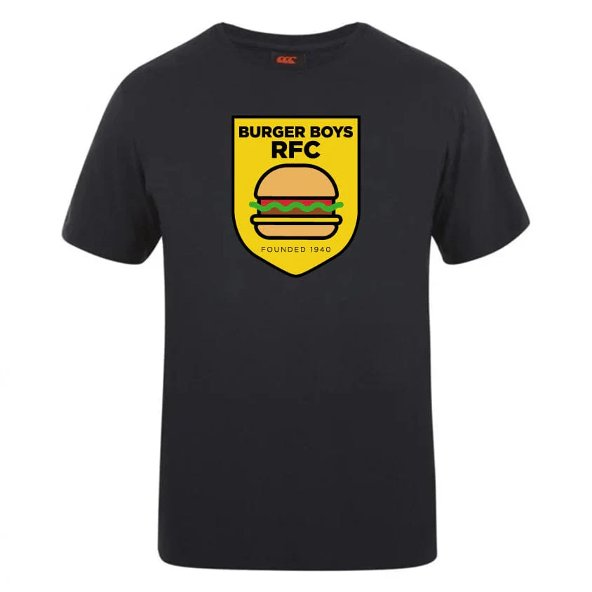 Burger Boys RFC Club Plain Tee by Canterbury - Image 4
