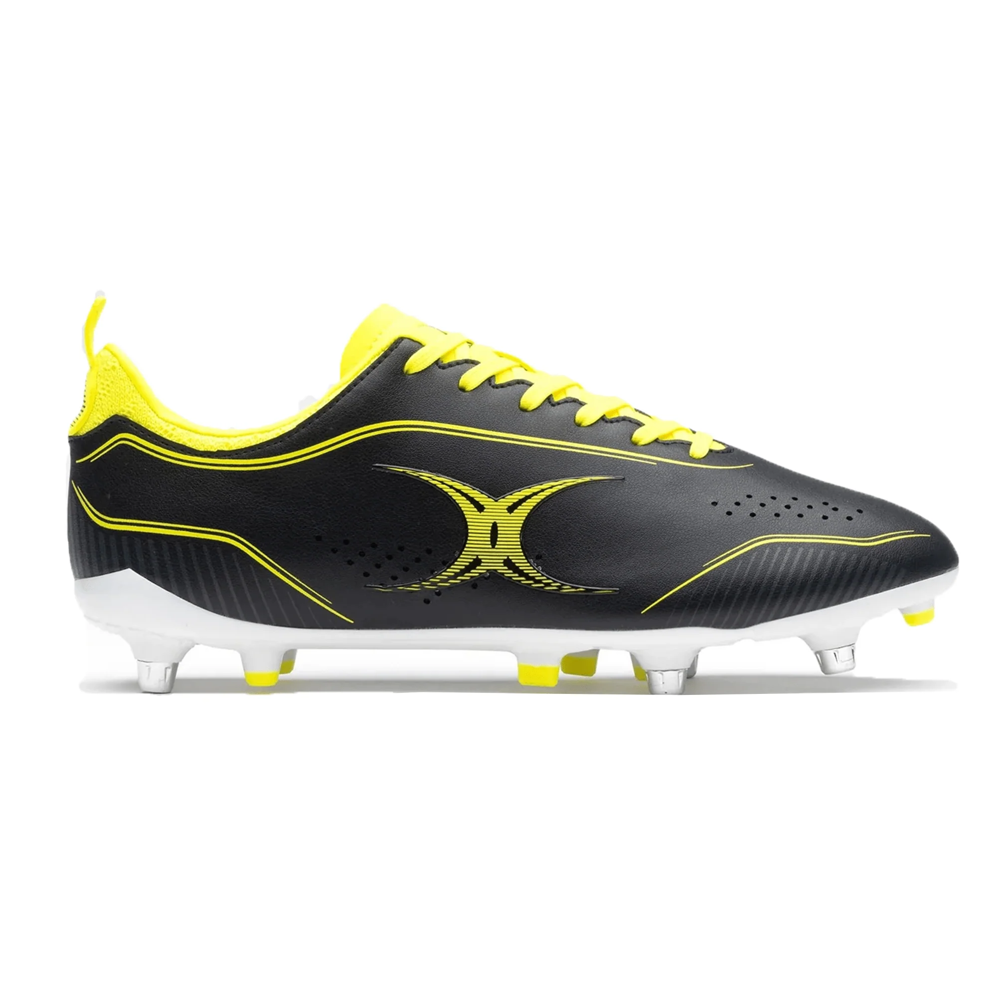 Gilbert Cage Torq 6S SG - Black/Fluo Yellow - Image 2