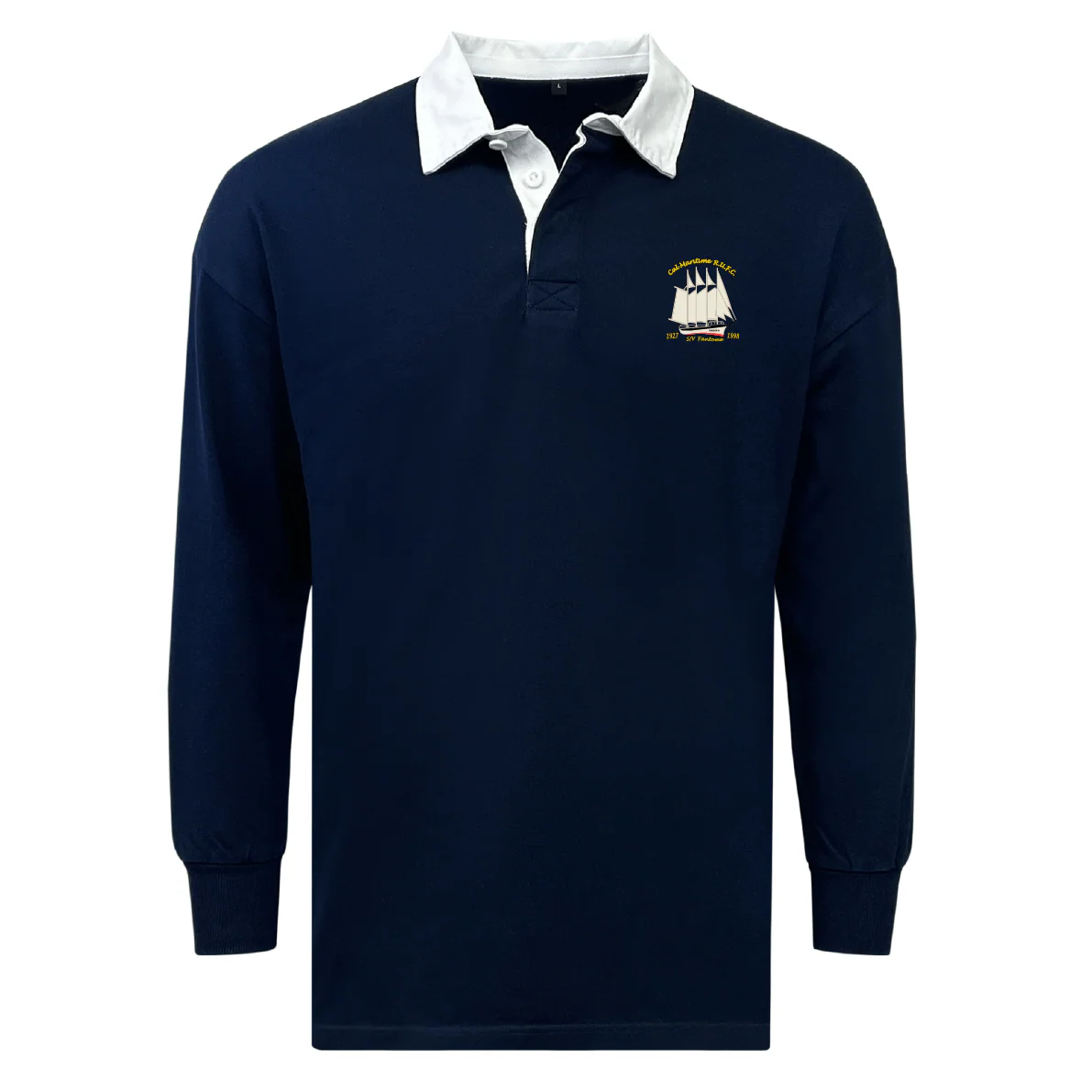 Cal Maritime Rugby Classic Long Sleeve Solid Rugby Jersey