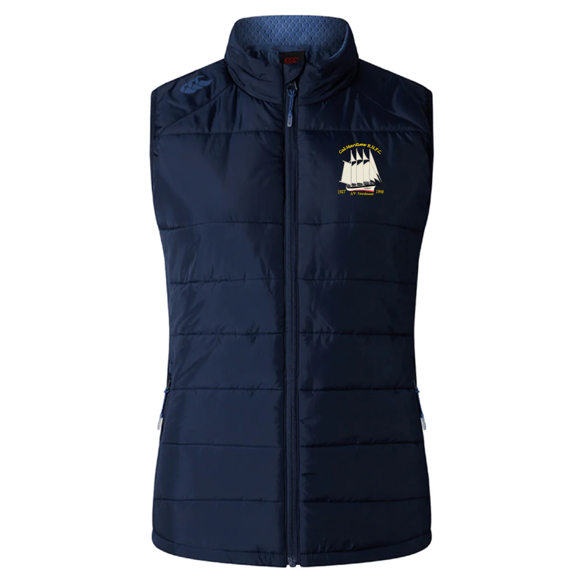 Cal Maritime Rugby Women's Elite Microlite Gilet by Canterbury
