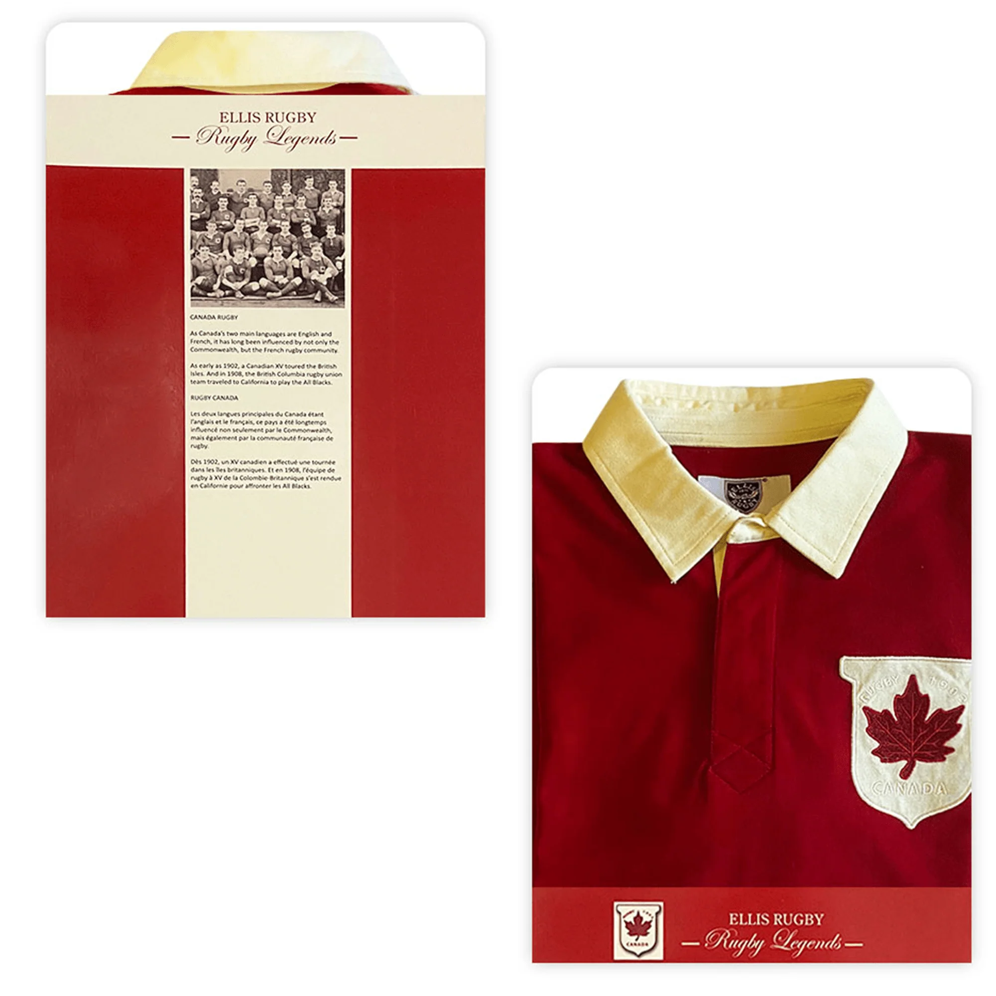 Ellis Rugby Canada Rugby Polo - Image 7