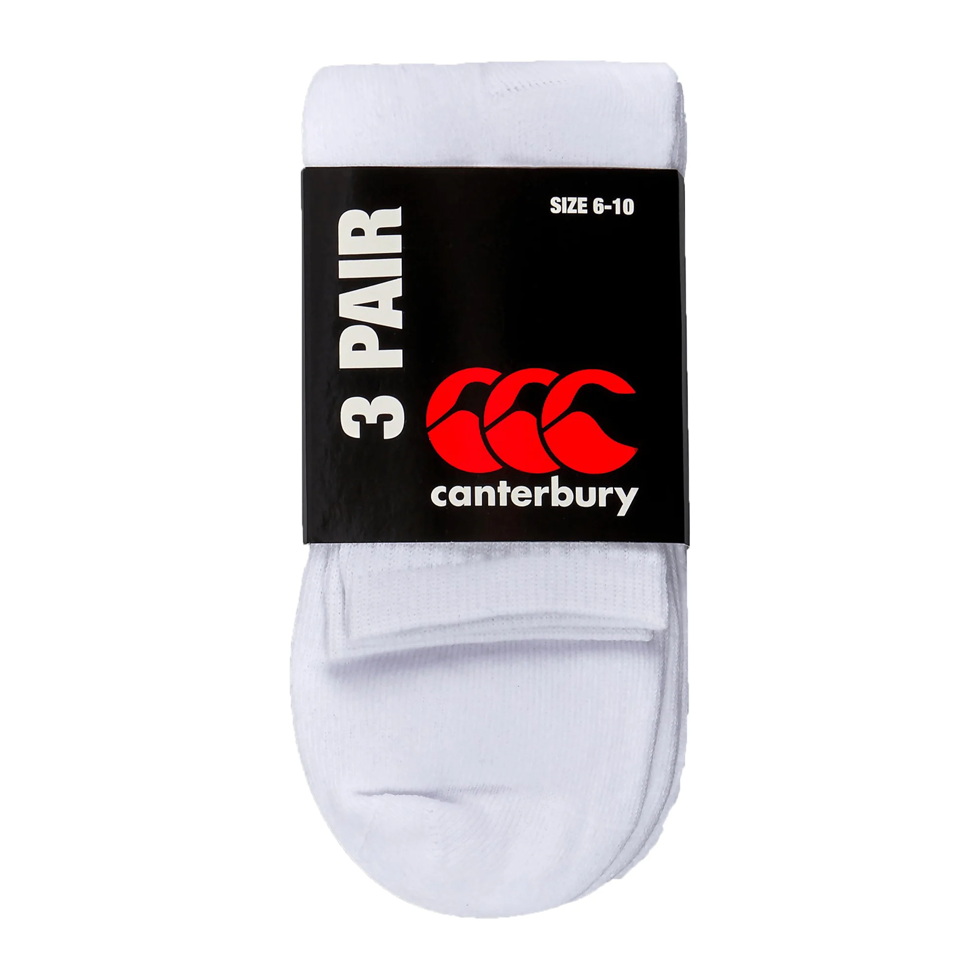 Canterbury 3 Pack Crew Sock - Image 6