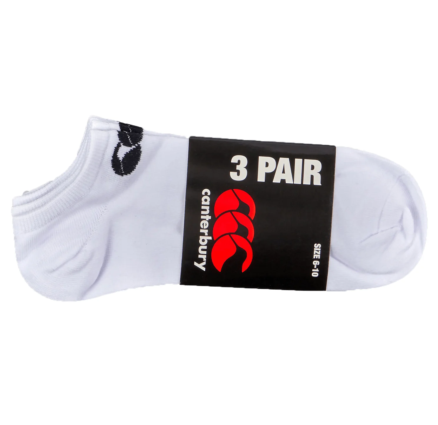 Canterbury Trainer Sock Liner 3 Pack - Image 3