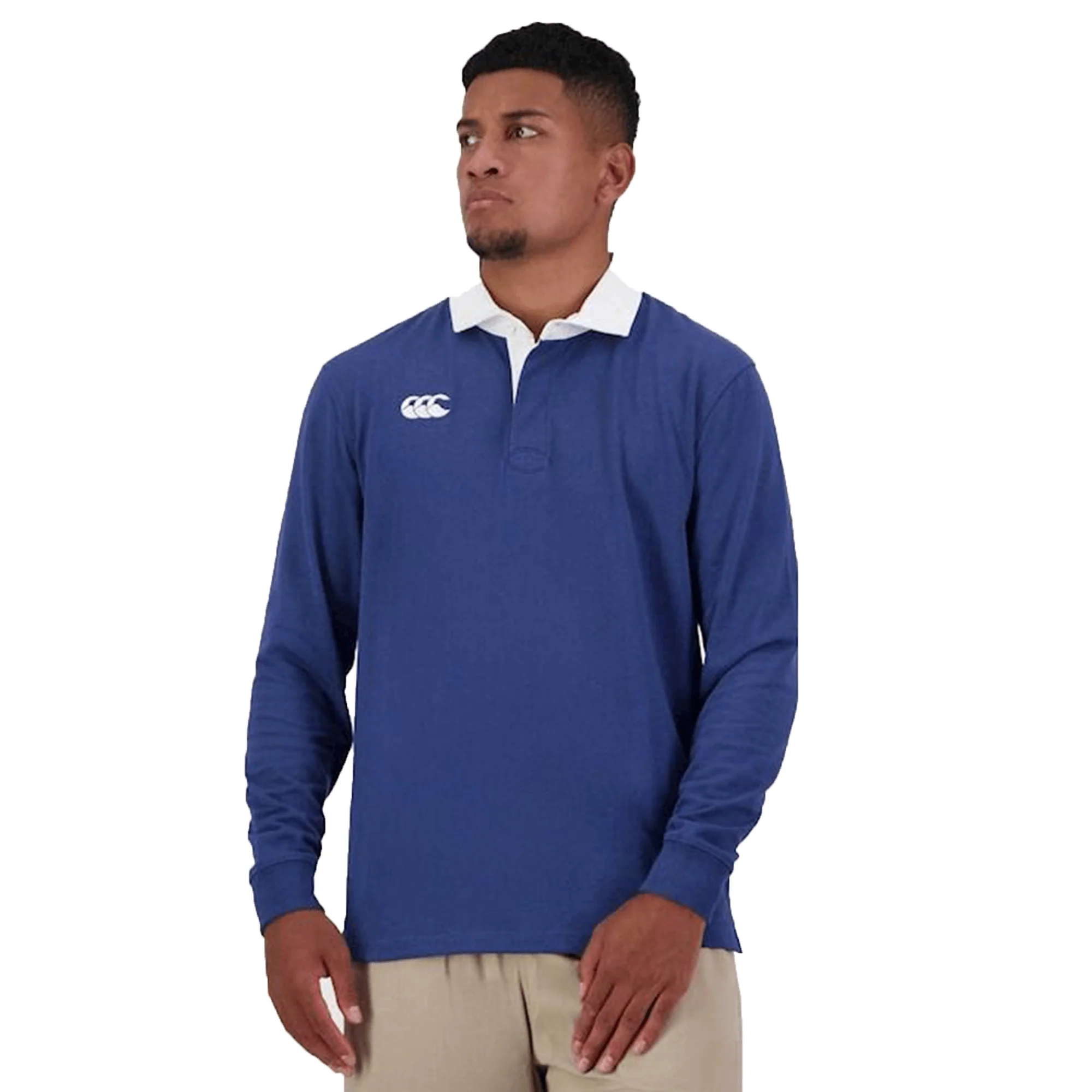 Canterbury Fundamentals Solid Long Sleeve Rugby Jersey - Image 3