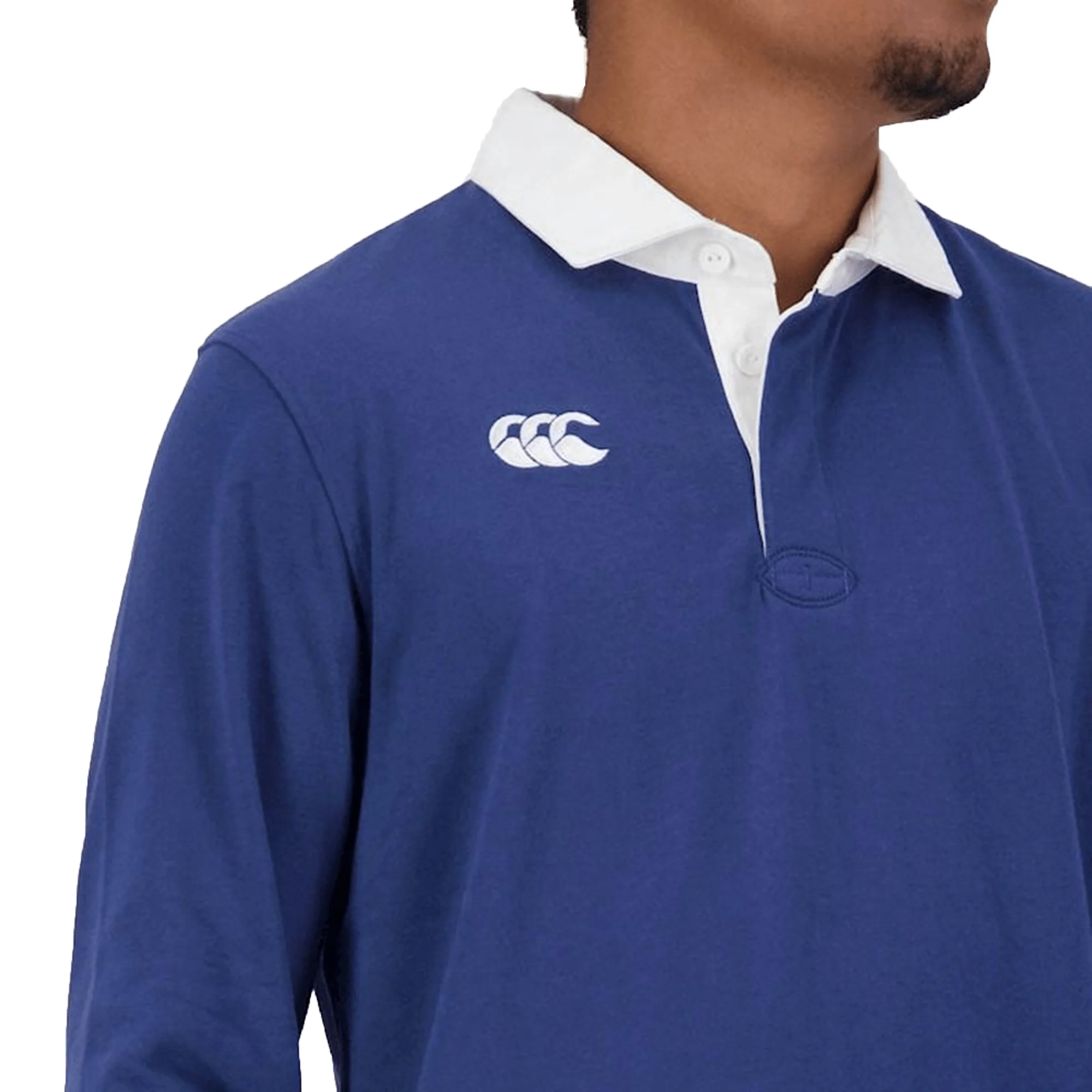 Canterbury Fundamentals Solid Long Sleeve Rugby Jersey - Image 4