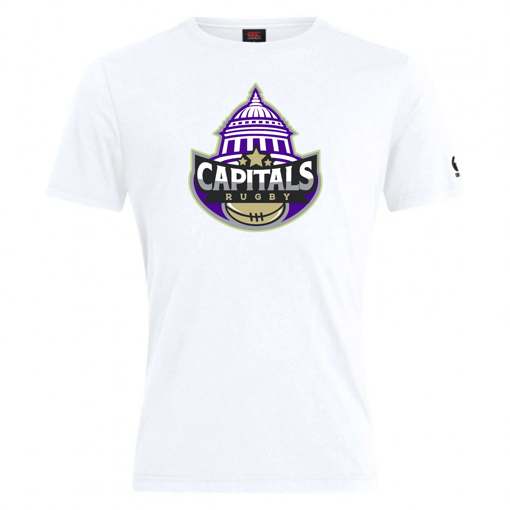 Capitals Rugby NC Club Plain Tee by Canterbury - Image 3