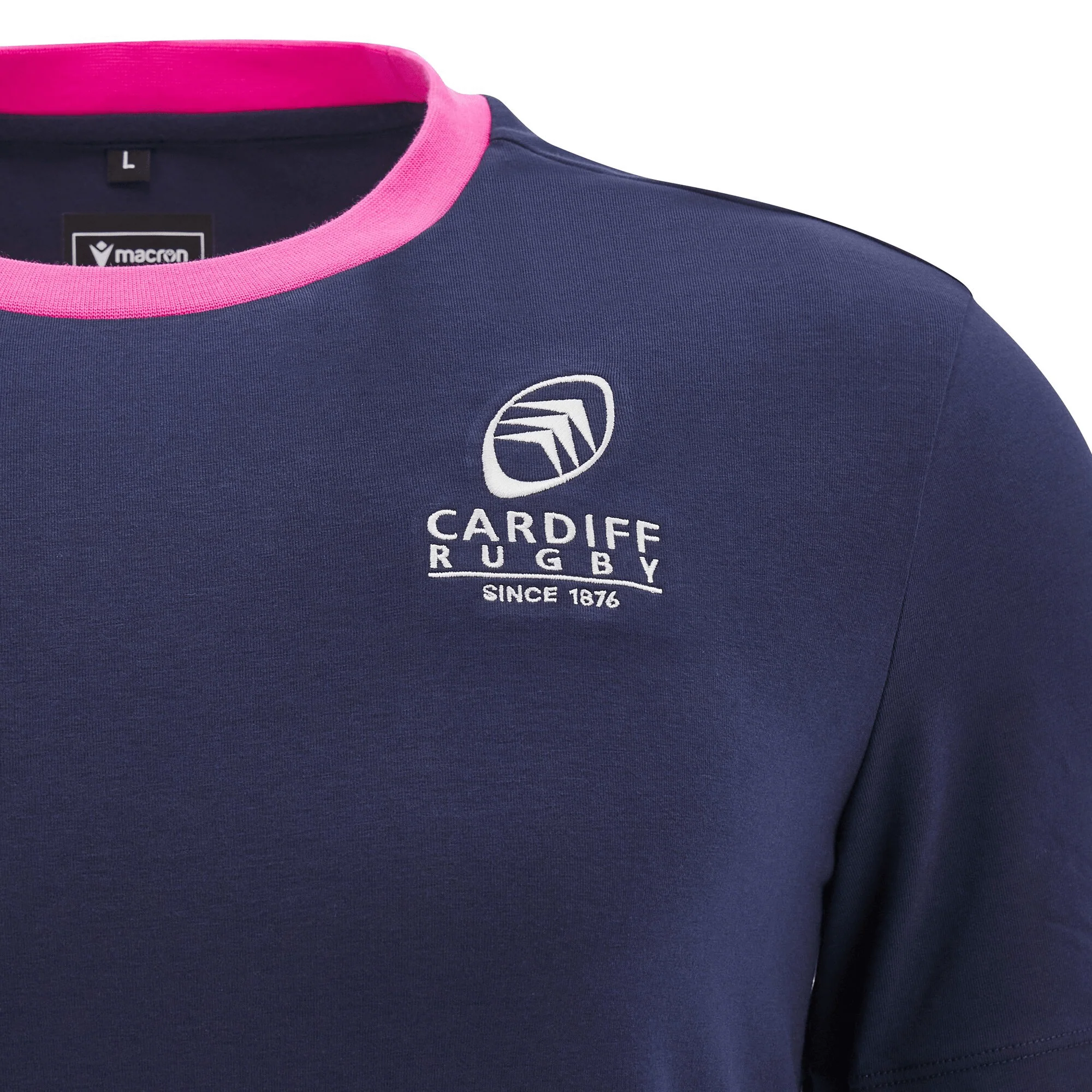 Cardiff 24/25 Anthem Travel Cotton T-Shirt by Macron - Image 3