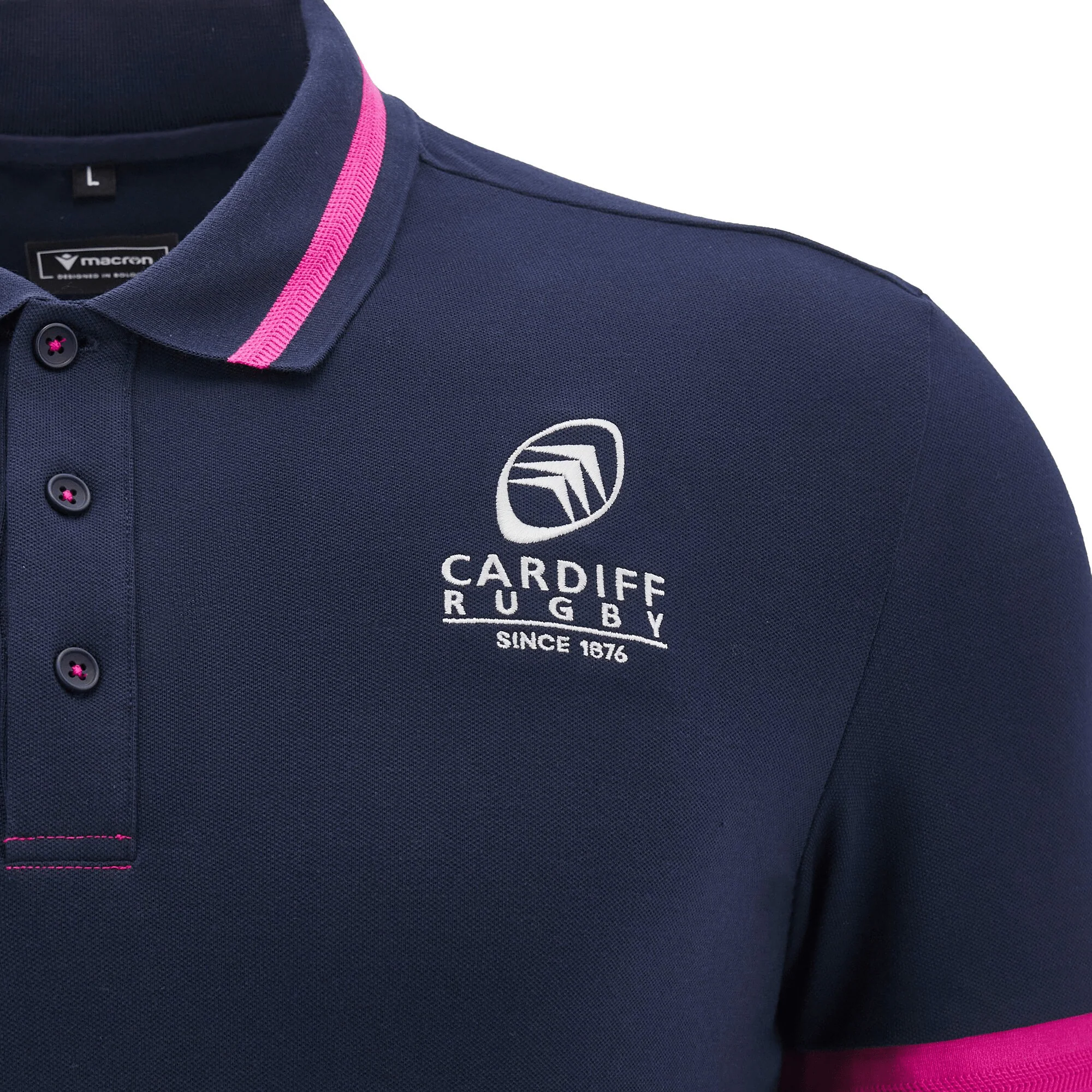 Cardiff 24/25 Anthem Travel Polo by Macron - Image 3
