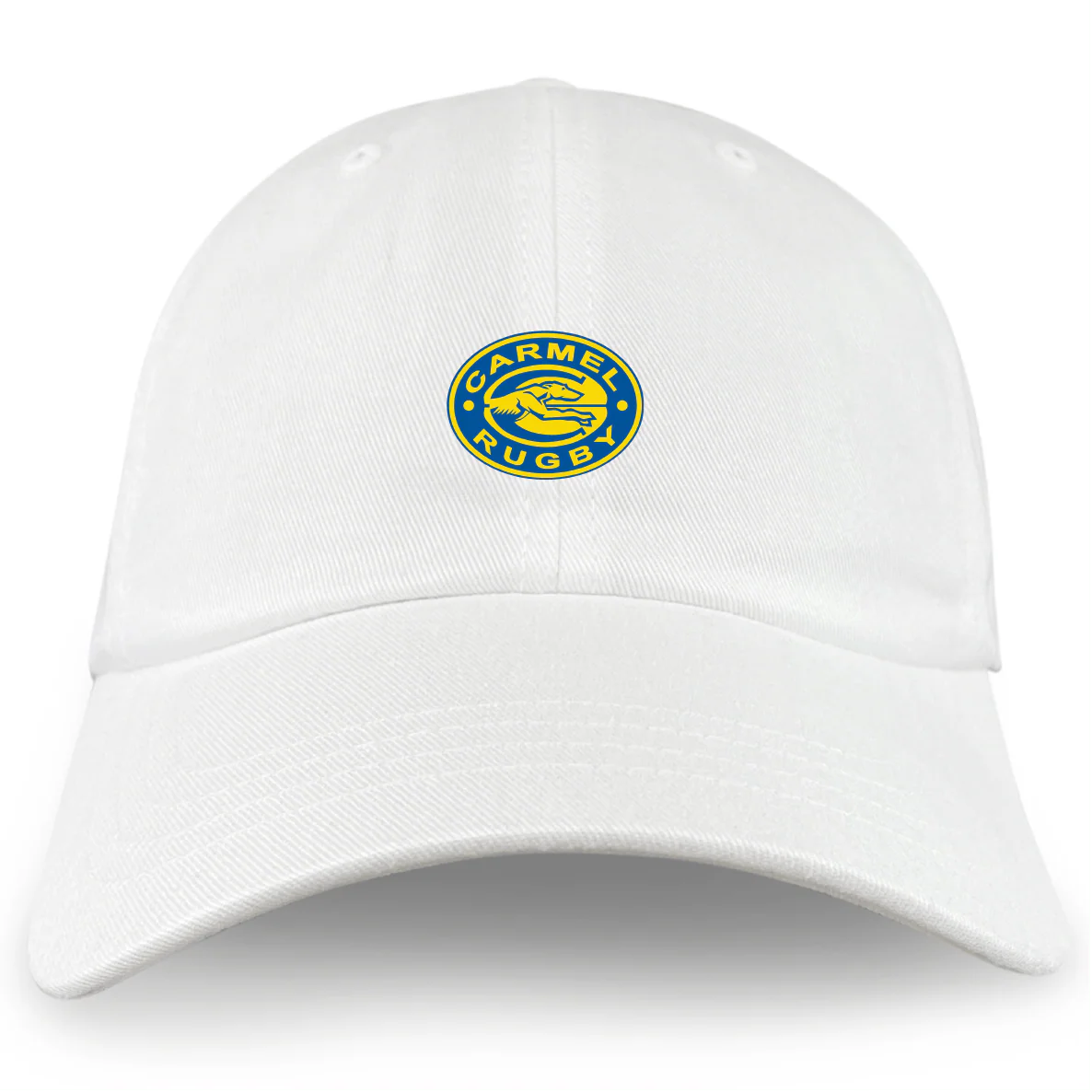 Carmel Rugby Adult Low-Profile Cotton Twill Dad Cap - Image 3