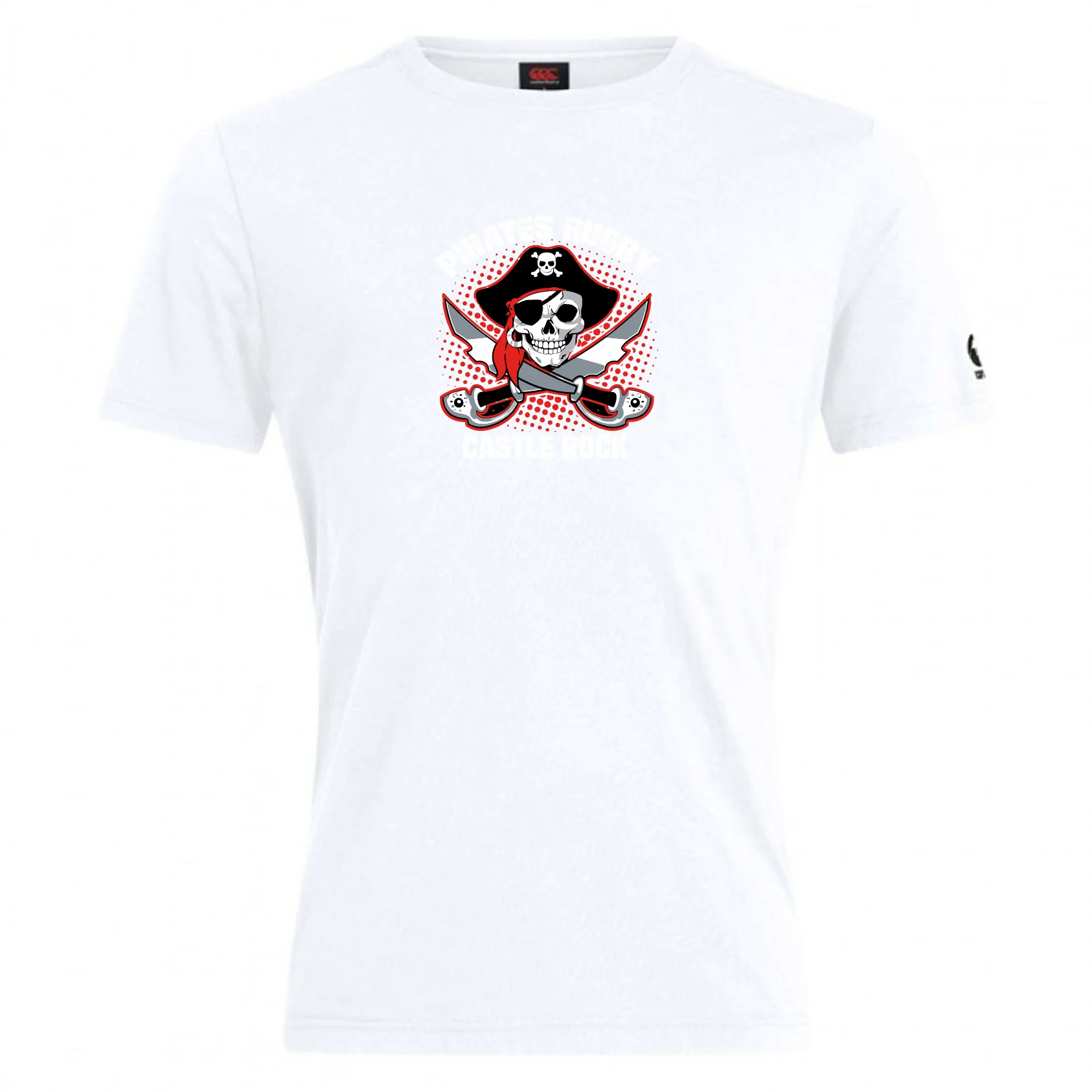 Castle Rock Pirates Rugby Club Plain Tee by Canterbury - Image 3