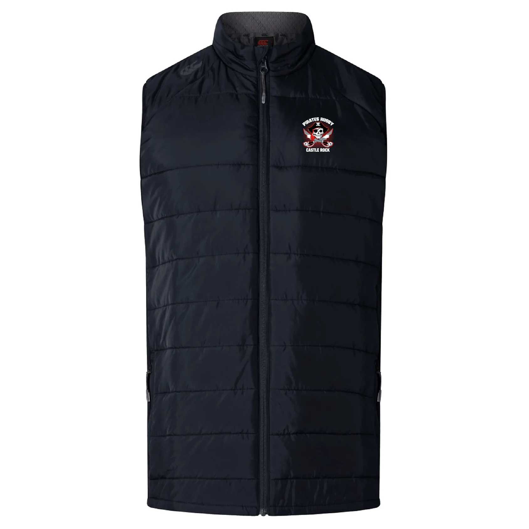 Castle Rock Pirates Rugby Elite Microlite Gilet by Canterbury