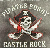 Castle Rock Pirates Rugby EMB Logo