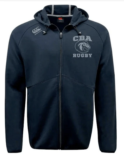 CBA Rugby Tonal Embroidered Canterbury Tempo Full-Zip Hoody - Image 2