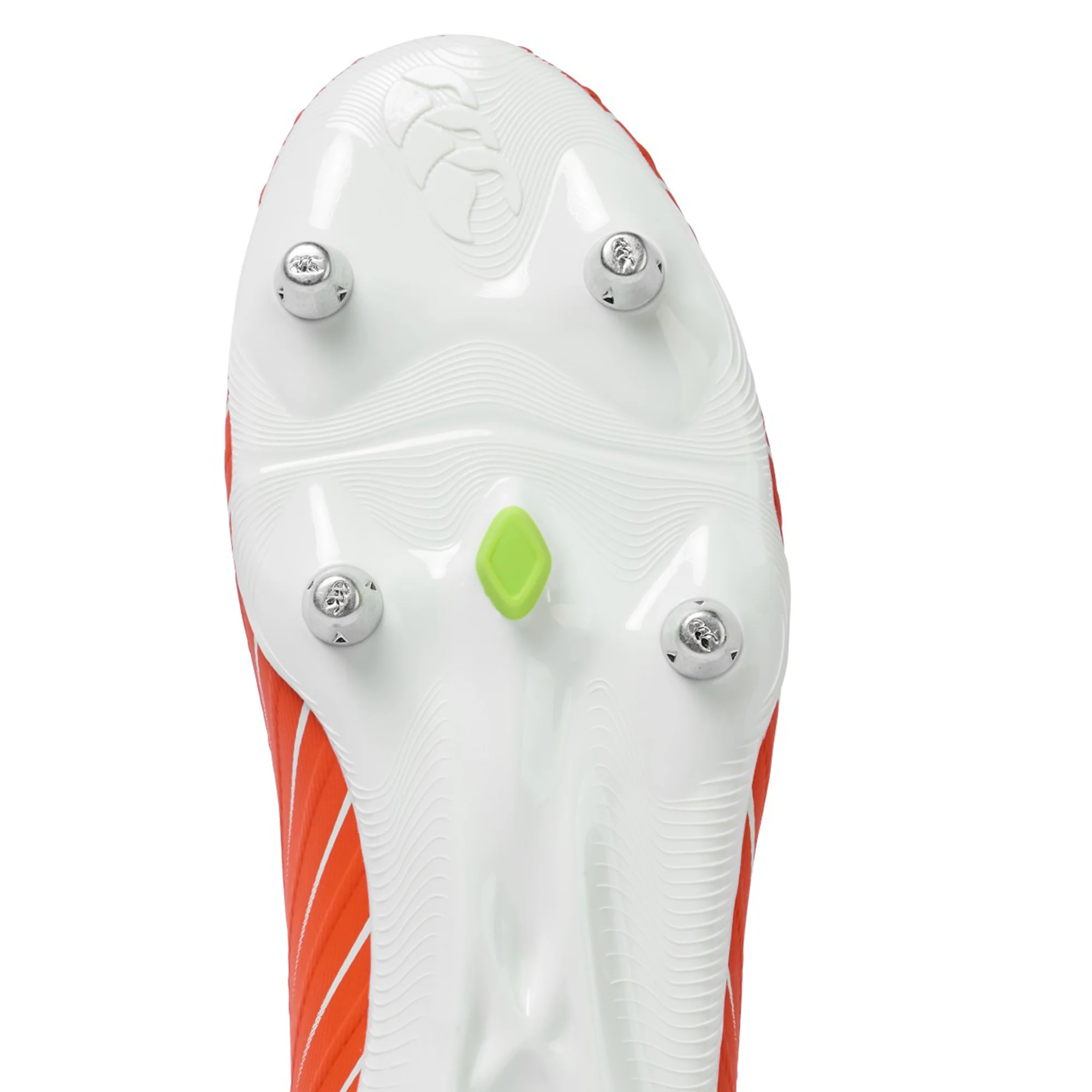 Canterbury Speed Falcon Pro SG - Tangerine Tango/Snow White - Image 10