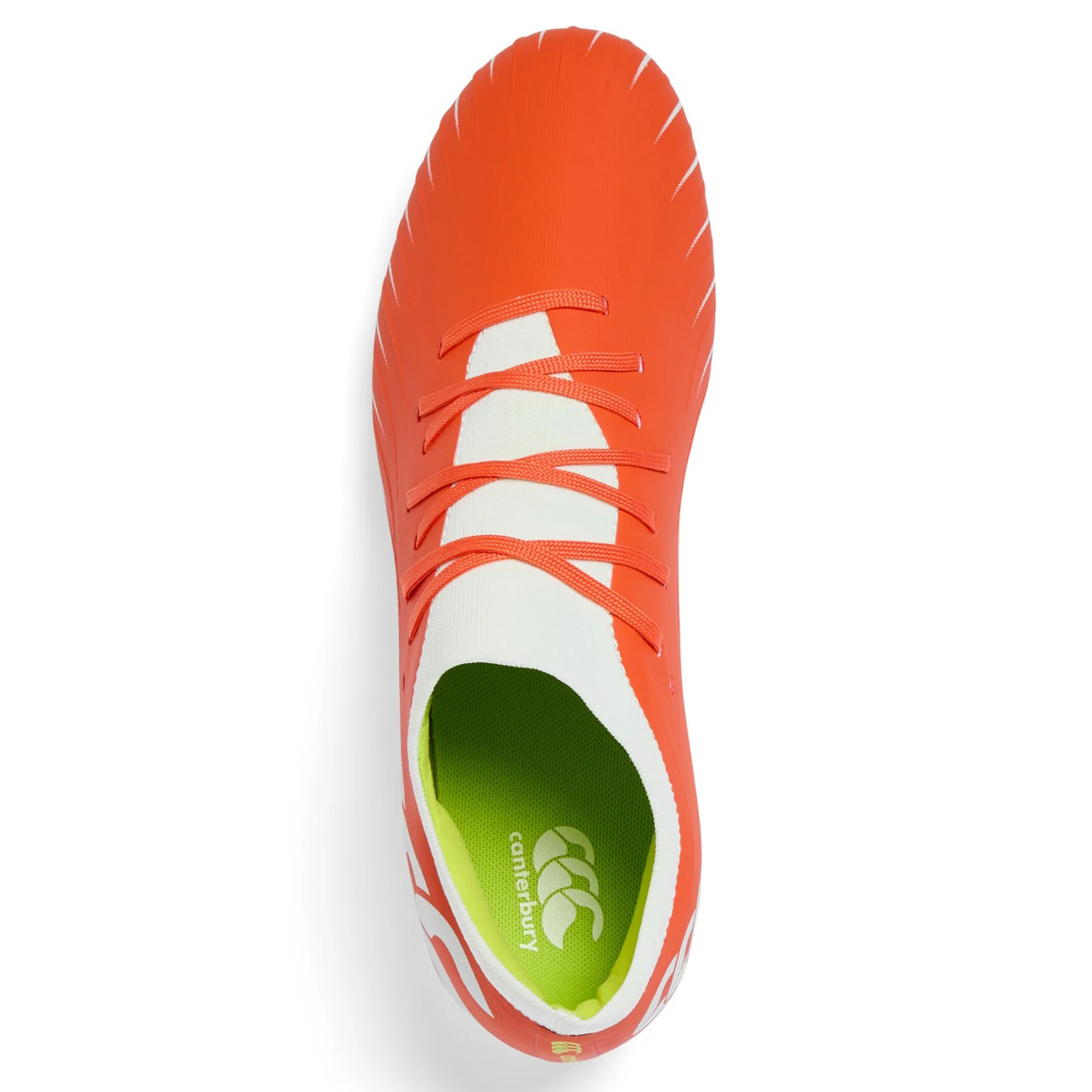 Canterbury Speed Falcon Pro SG - Tangerine Tango/Snow White - Image 6