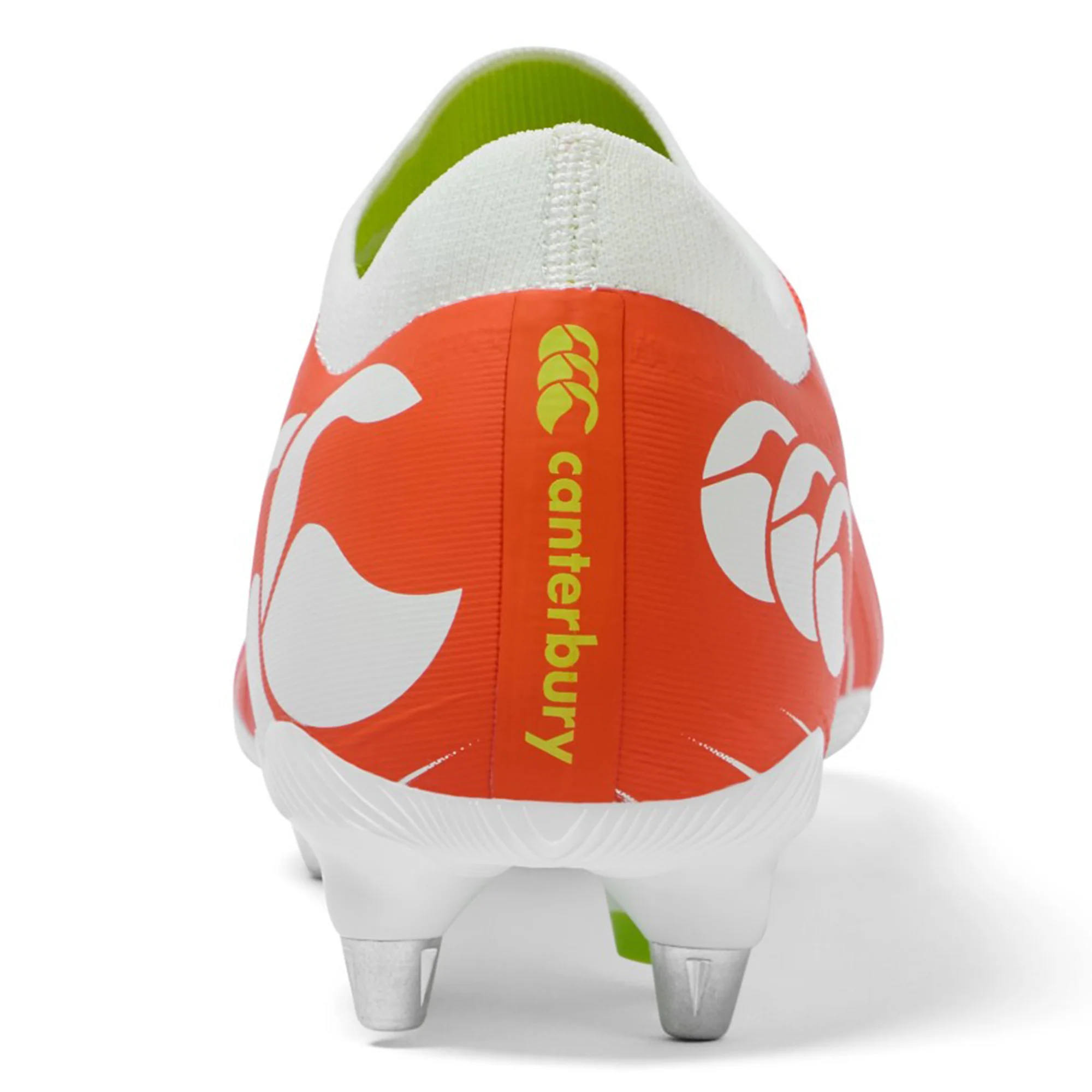Canterbury Speed Falcon Pro SG - Tangerine Tango/Snow White - Image 9