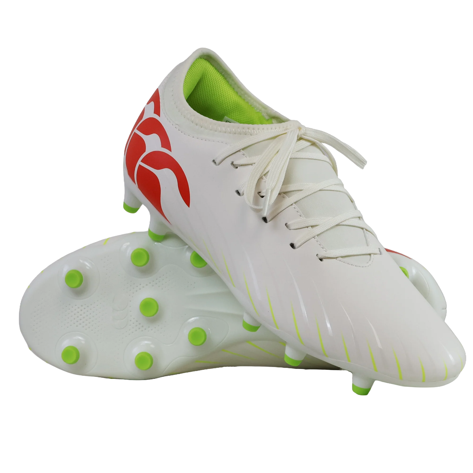 Canterbury Speed Falcon Team FG - Snow White/Tangerine Tango