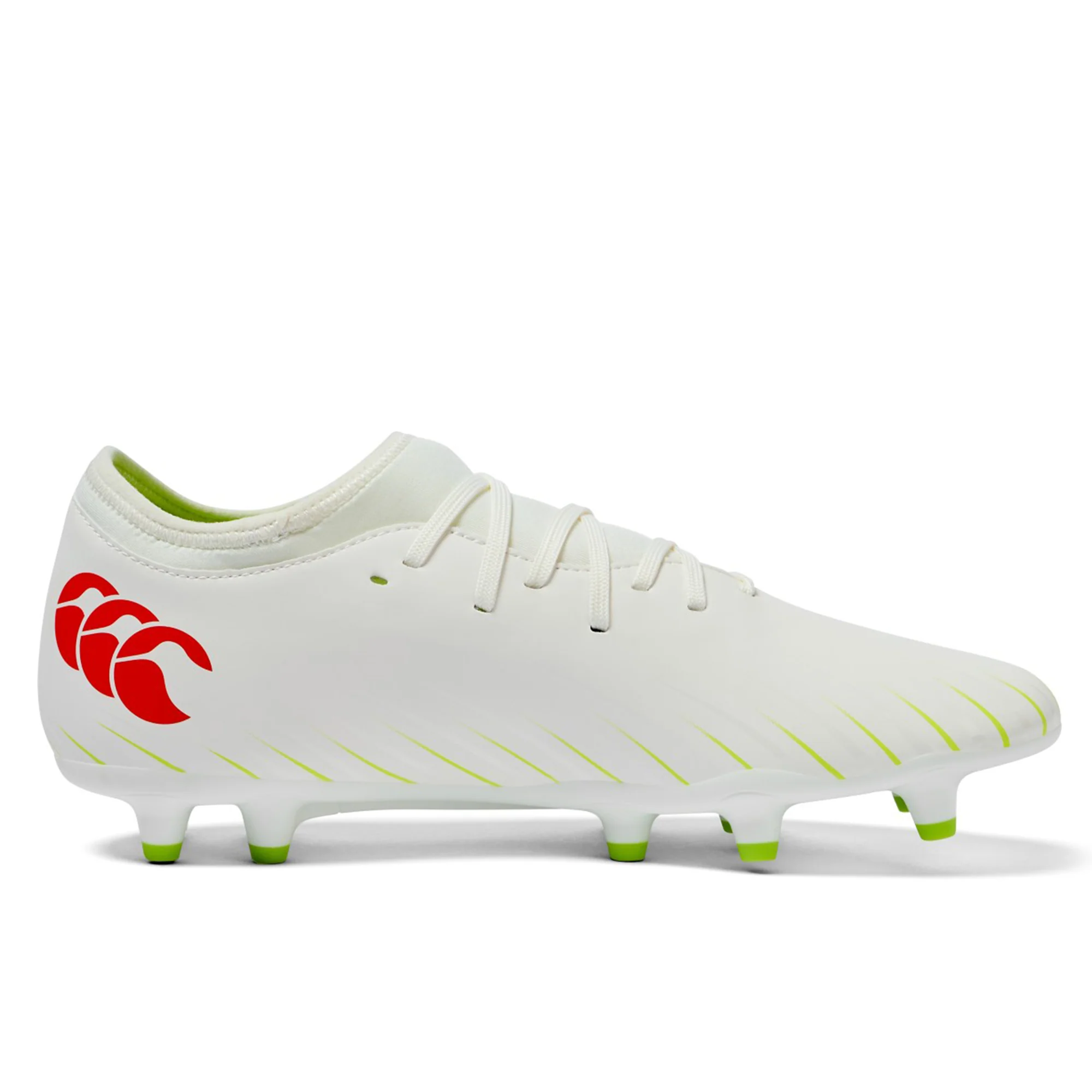 Canterbury Speed Falcon Team FG - Snow White/Tangerine Tango - Image 2