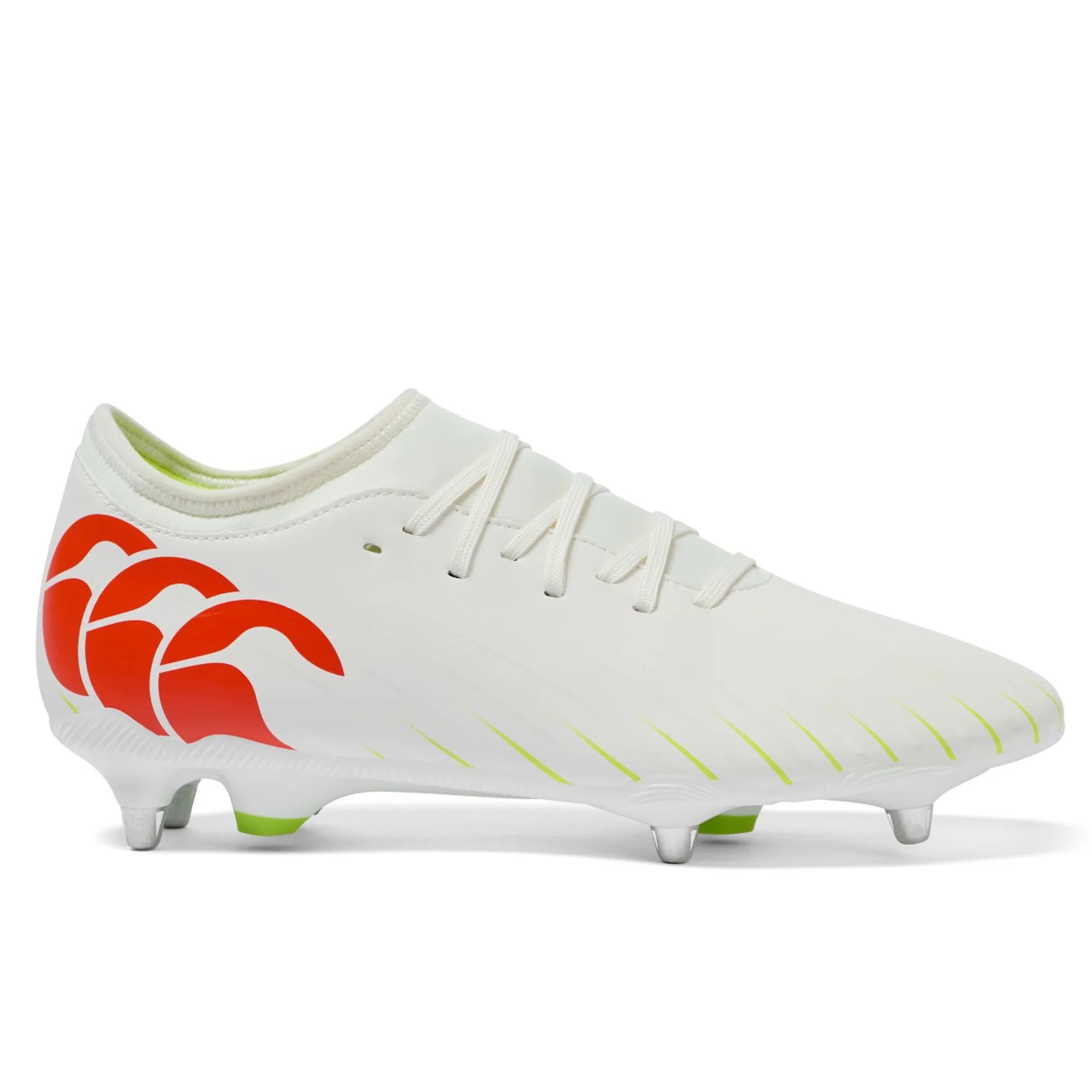 Canterbury Speed Falcon Team SG - Snow White/Tangerine Tango - Image 2