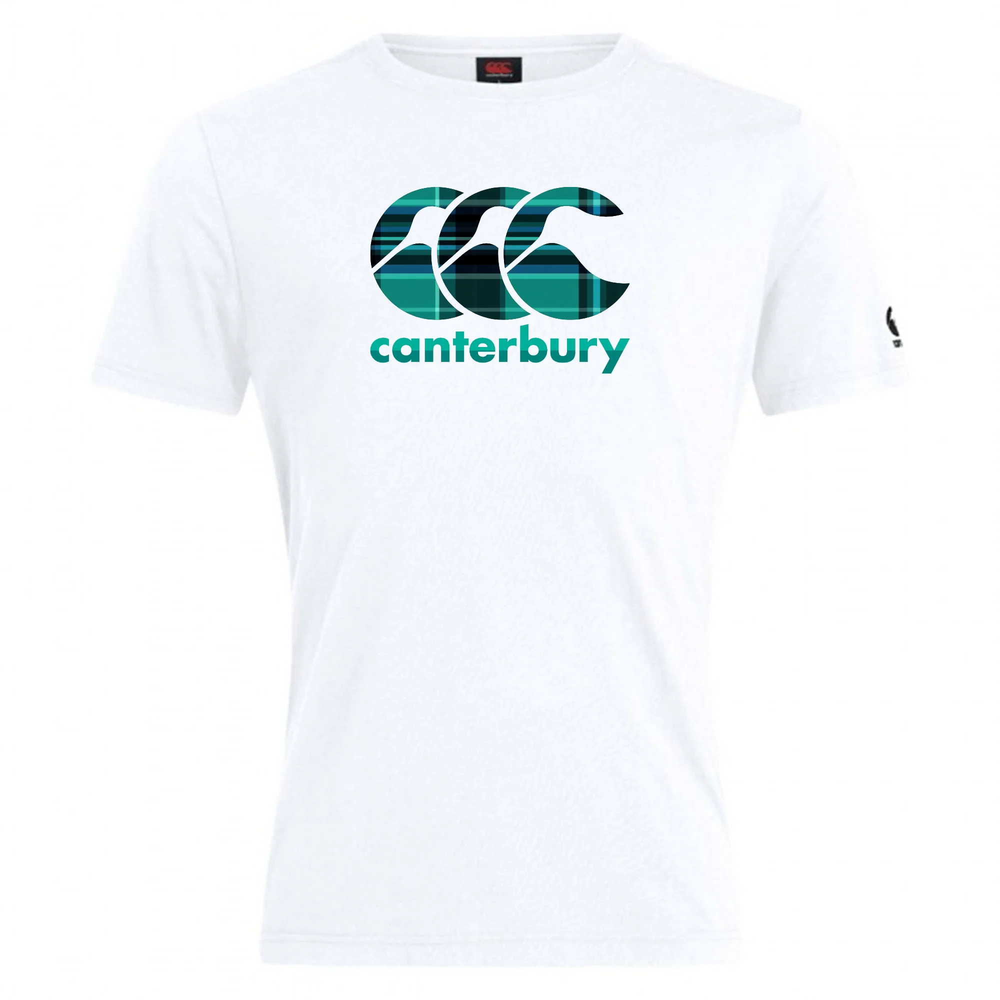 Canterbury CCC Tartan Club Plain T-Shirt - Image 2
