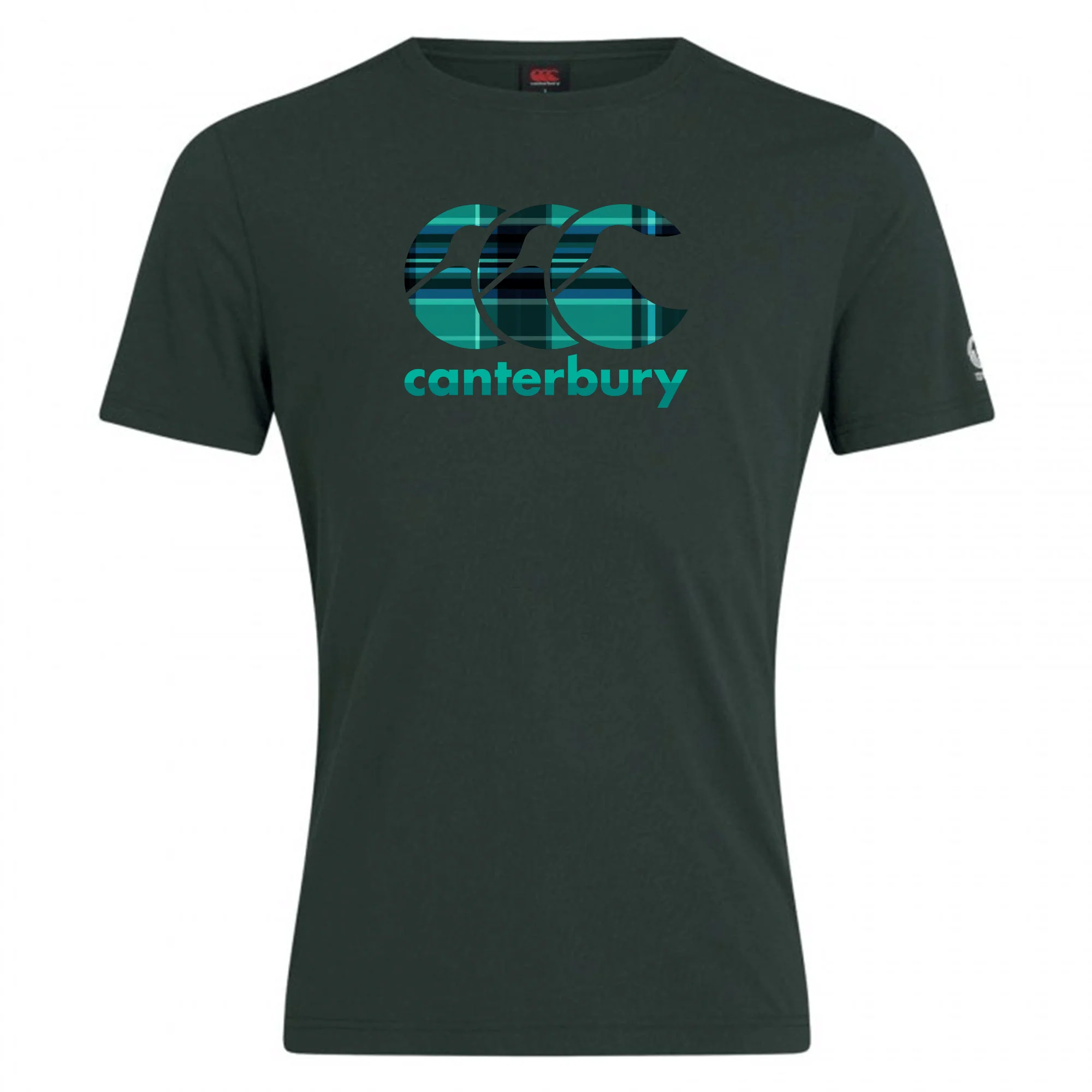 Canterbury CCC Tartan Club Plain T-Shirt - Image 3