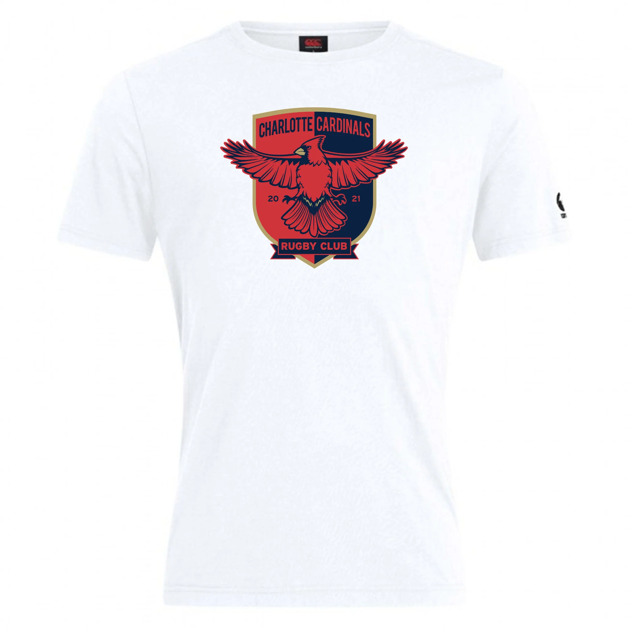 Charlotte Cardinals Rugby Club Club Plain Tee by Canterbury - Image 3