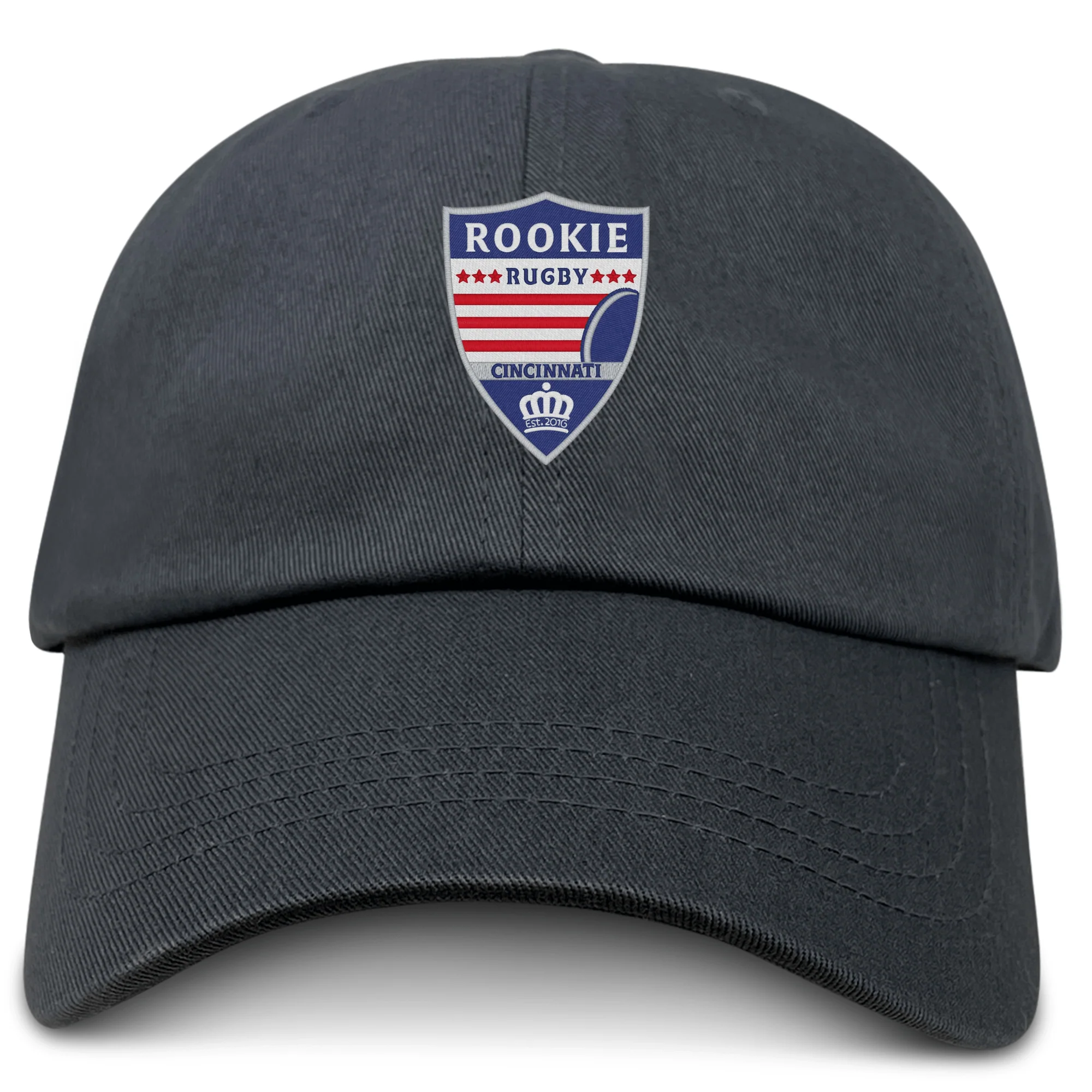Cincinnati Rookie Rugby Adult Low-Profile Cotton Twill Dad Cap