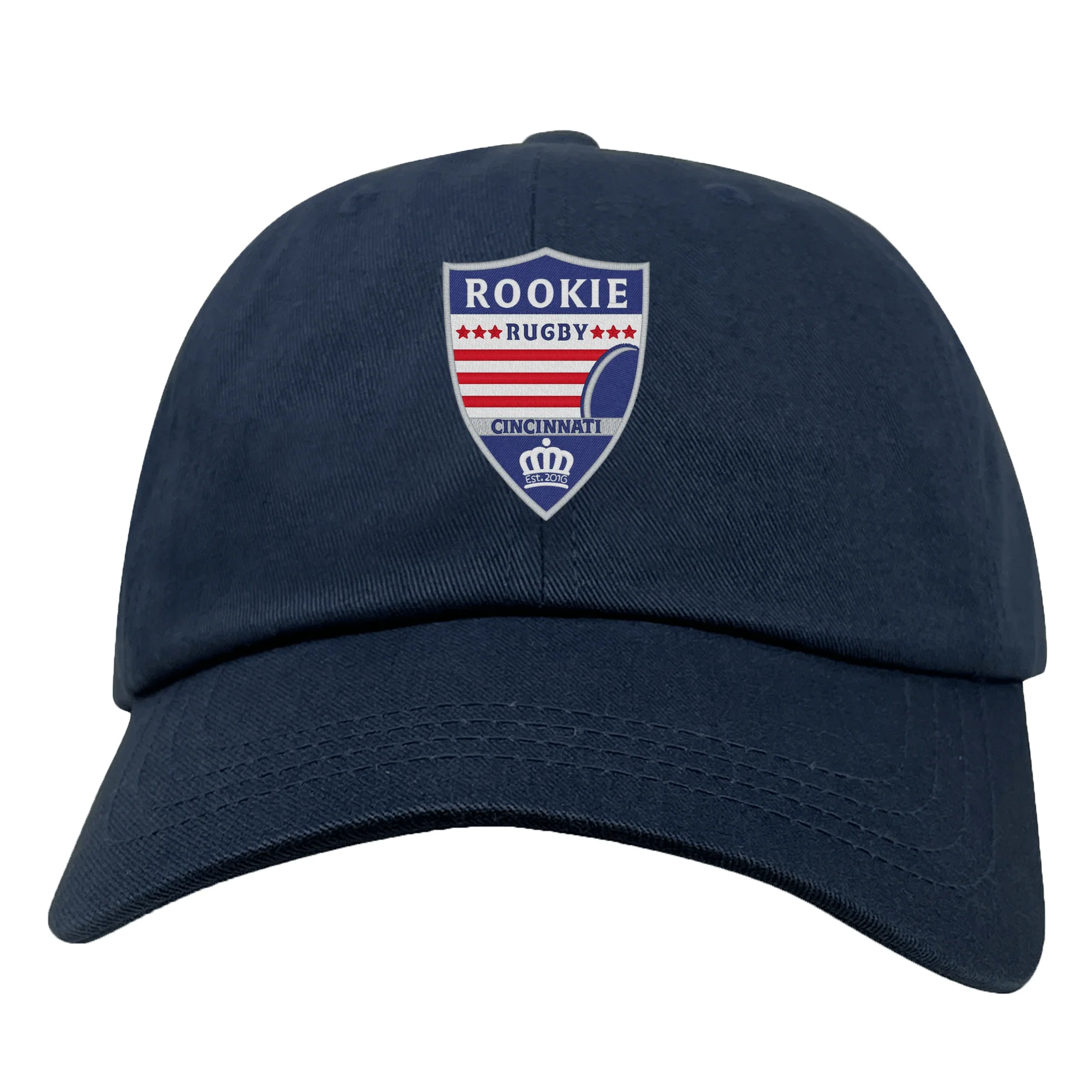 Cincinnati Rookie Rugby Adult Low-Profile Cotton Twill Dad Cap - Image 2