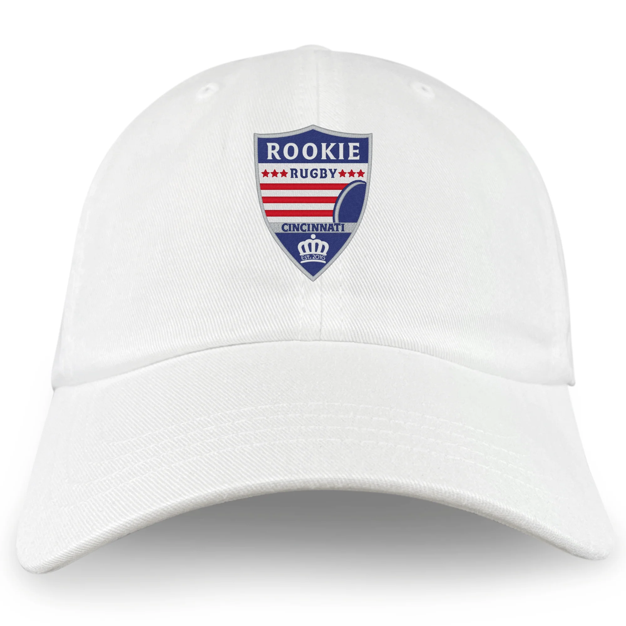 Cincinnati Rookie Rugby Adult Low-Profile Cotton Twill Dad Cap - Image 3