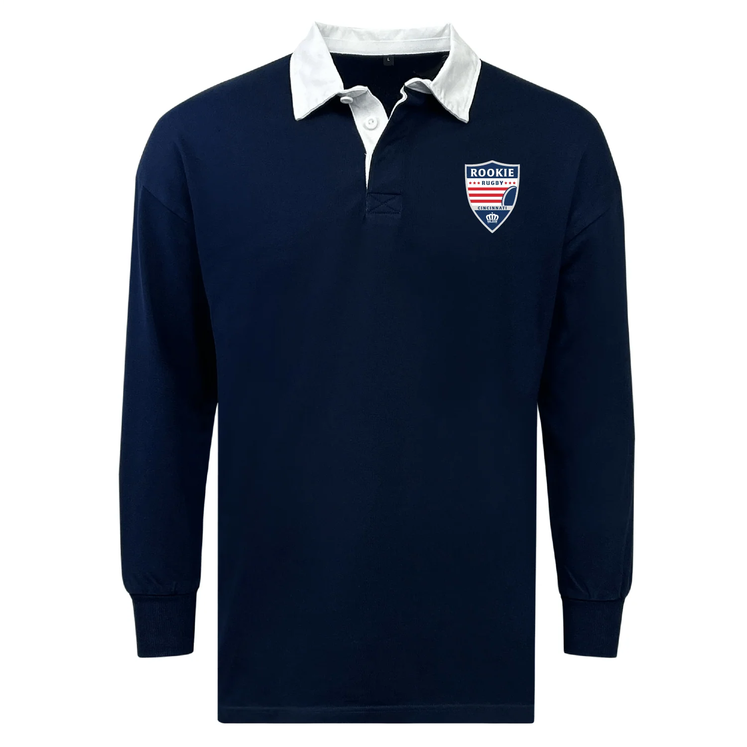 Cincinnati Rookie Rugby Classic Long Sleeve Solid Rugby Jersey