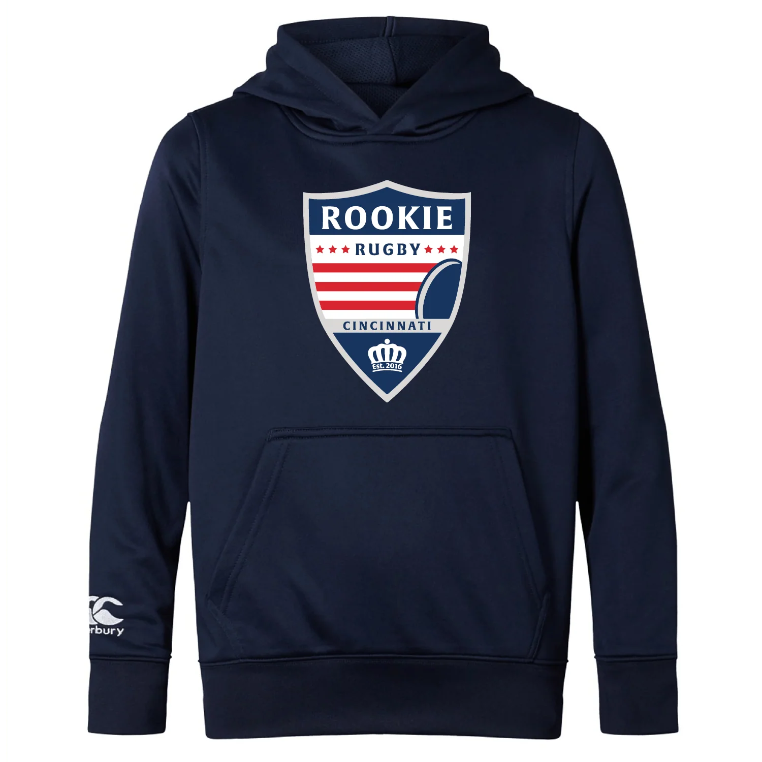 Cincinnati Rookie Rugby Club Lightweight Hoodie by Canterbury - Image 2