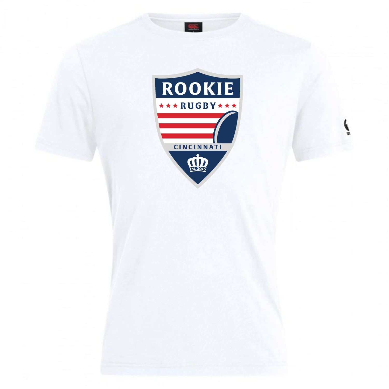 Cincinnati Rookie Rugby Club Plain Tee by Canterbury - Image 3