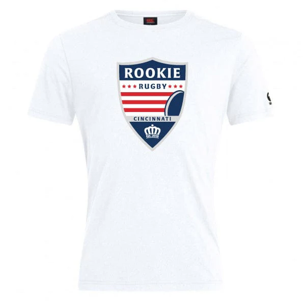 Cincinnati Rookie Rugby Club Plain Tee by Canterbury - Image 5