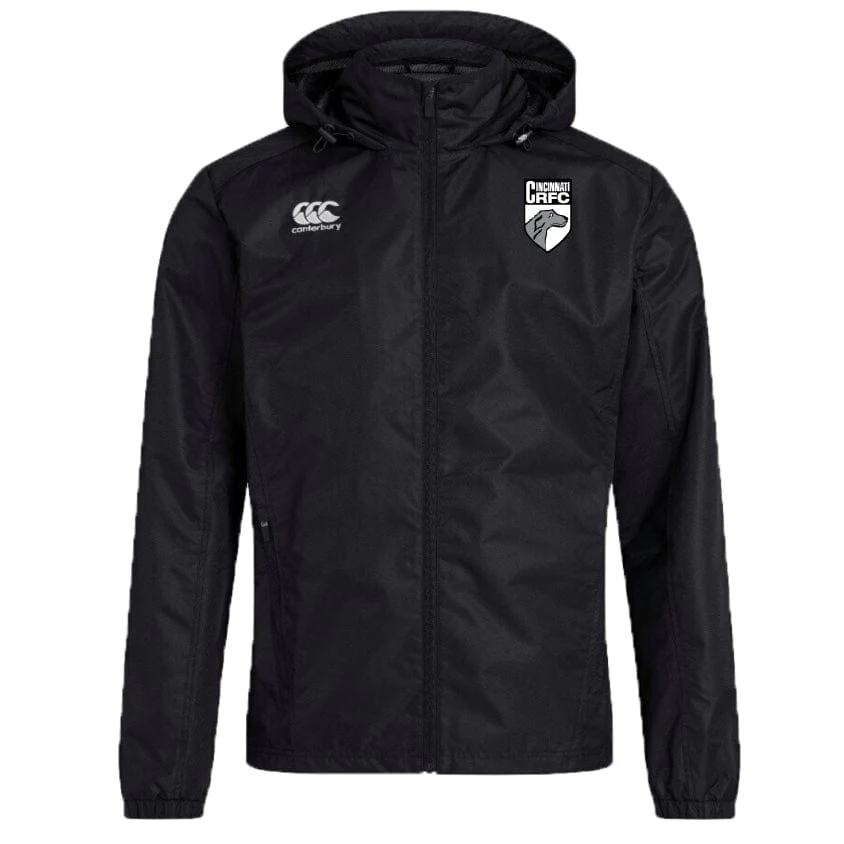 Cincinnati Wolfhounds Club Vaposhield Full Zip Rain Jacket by Canterbury