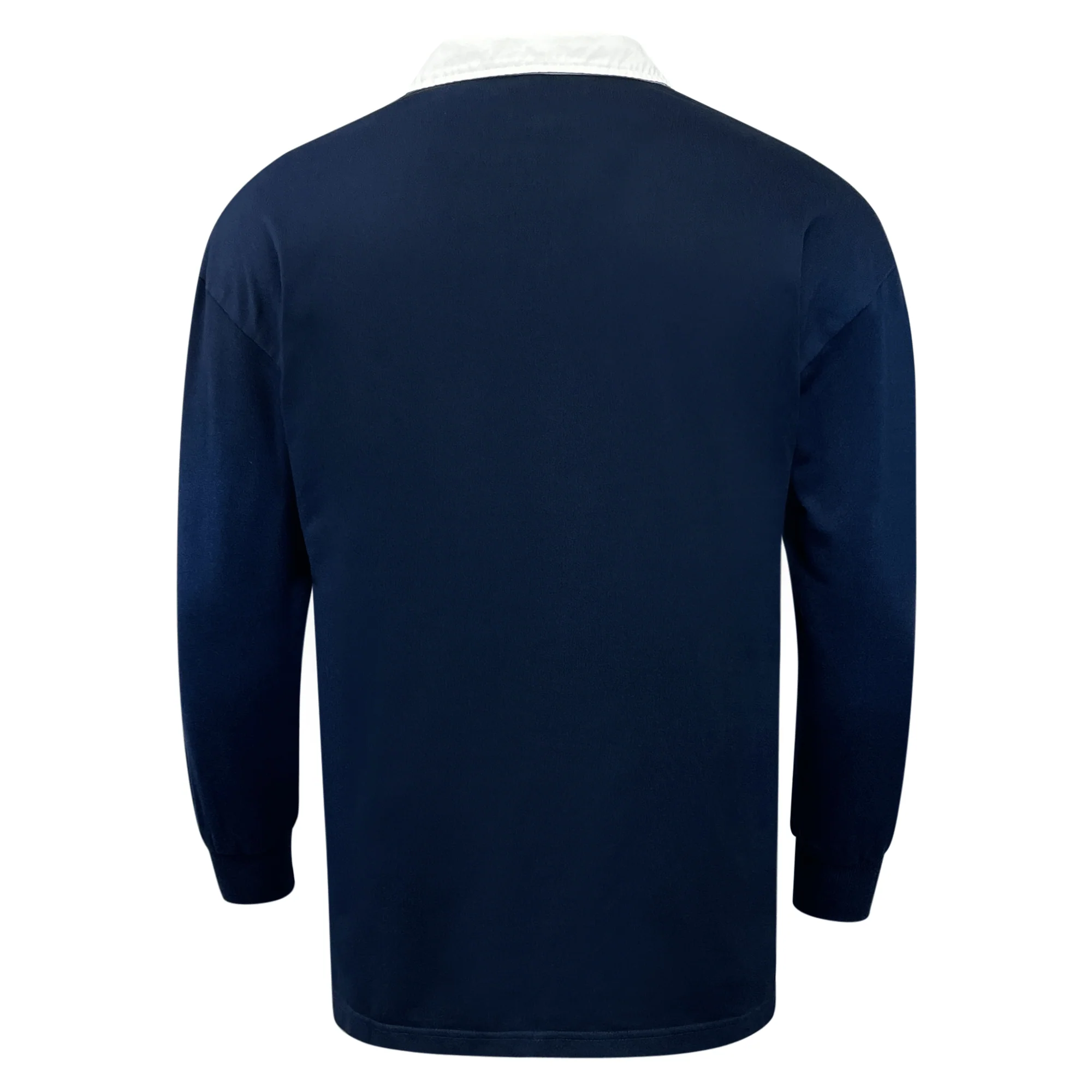 Classic Long Sleeve Solid Rugby Jersey - Image 2