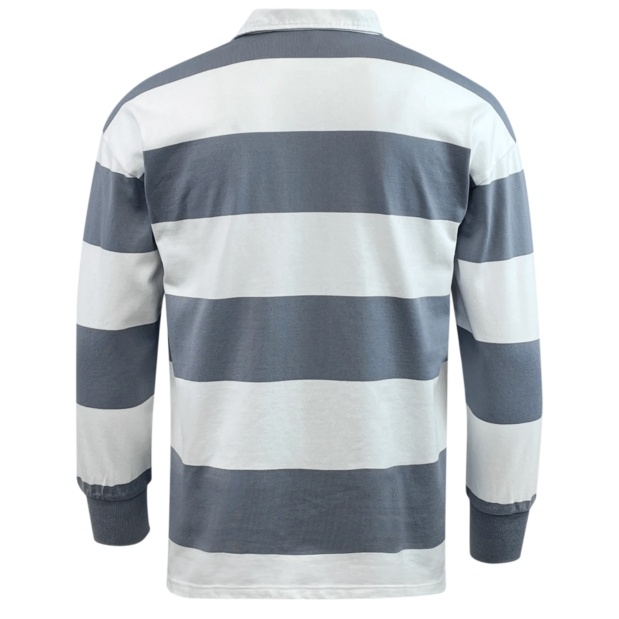 Classic Long Sleeve Hooped Rugby Jersey - Image 8