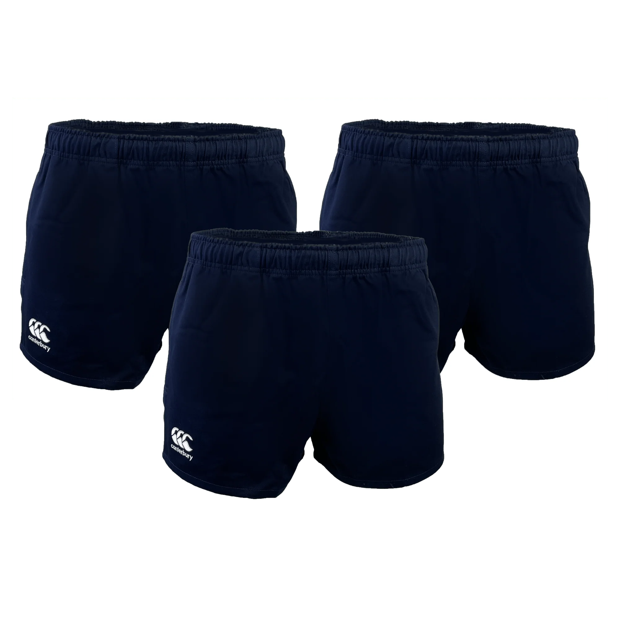 Canterbury Classics Rugged Drill Short 3-Pack Bundle
