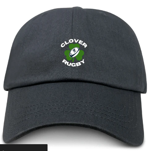 Clover Blue Eagles Rugby Adult Low-Profile Cotton Twill Dad Cap