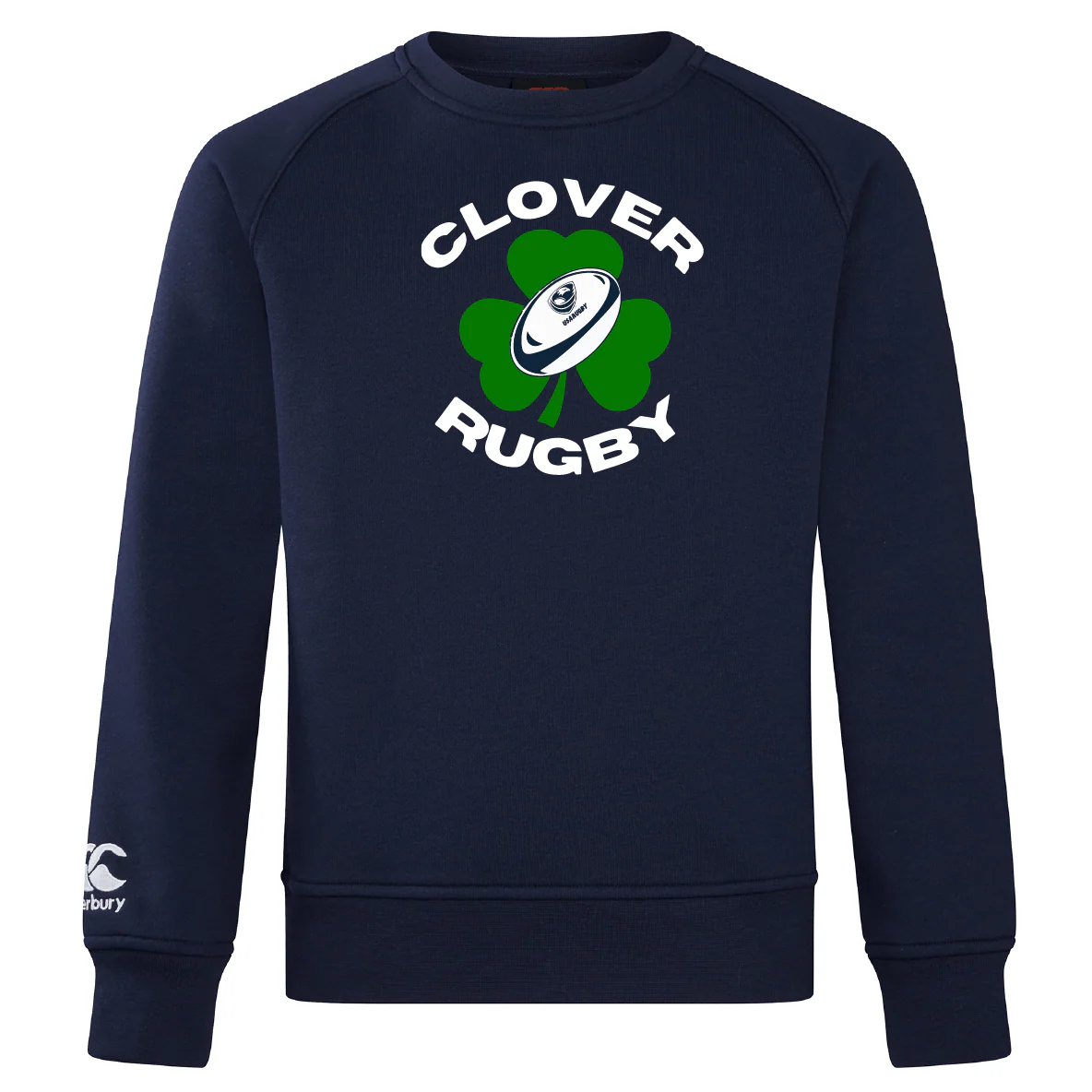 Clover Blue Eagles Rugby Club Crew Sweatshirt by Canterbury - Image 4