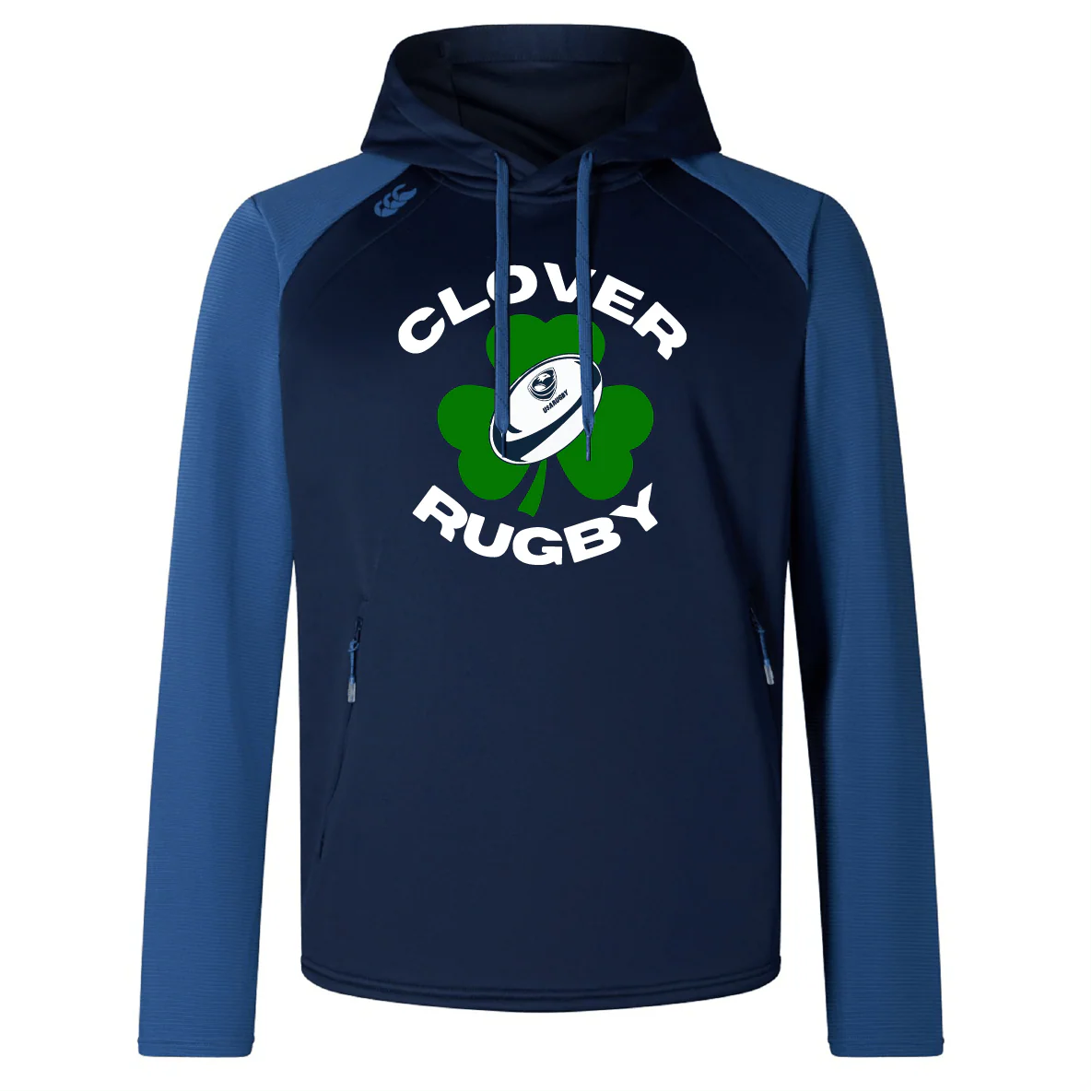 Clover Blue Eagles Rugby Elite Training Hoody by Canterbury - Image 2
