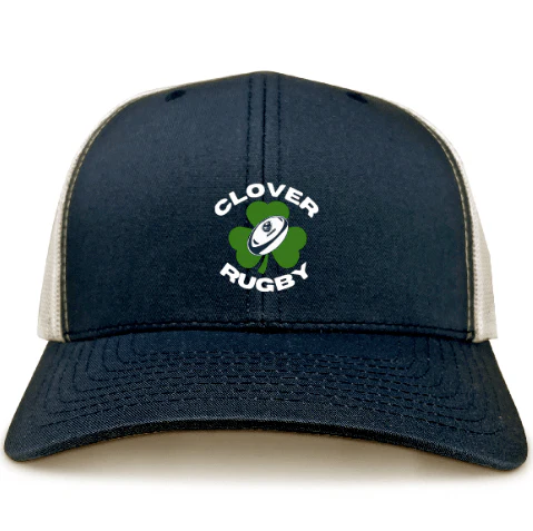 Clover Blue Eagles Rugby Retro Trucker Cap - Image 2
